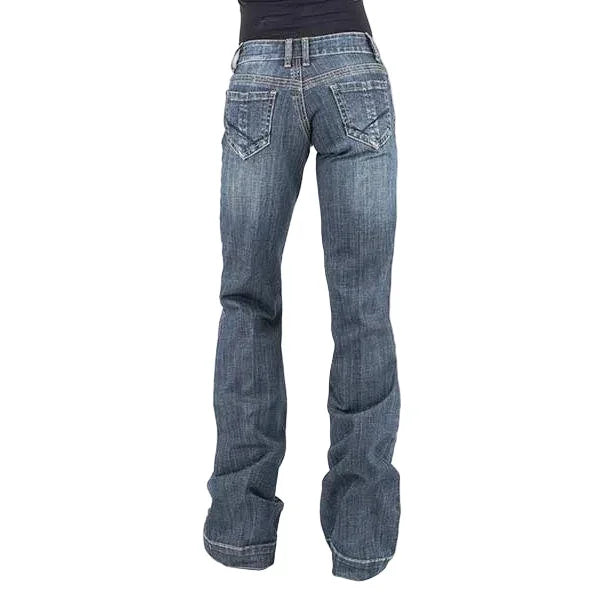 Women's Stetson 214 Trouser Style Western Jean 11-054-0214-0205 - Crazy House Western Wear