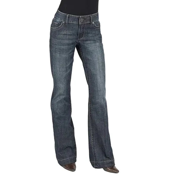 Women's Stetson 214 Trouser Style Western Jean 11-054-0214-0800 - Crazy House Western Wear