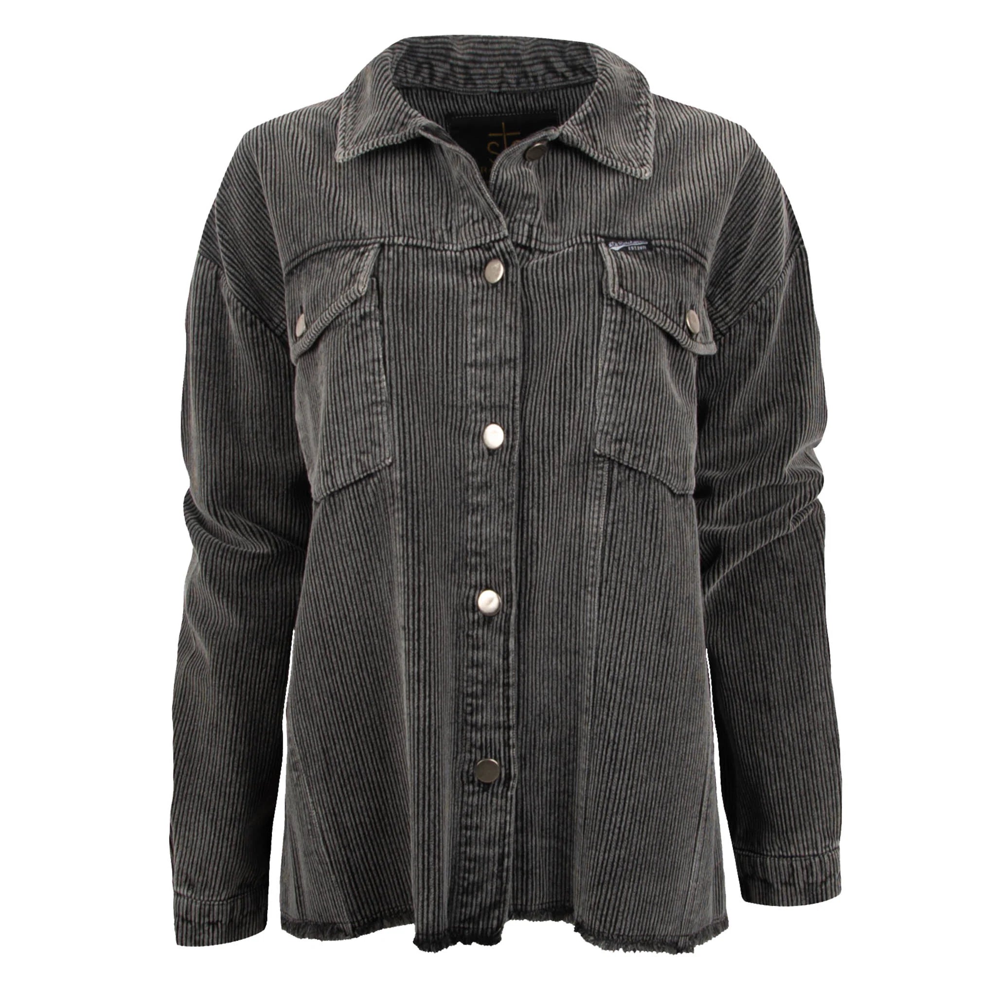 Women's STS Ranchwear "Abby" Charcoal Jacket STS9099