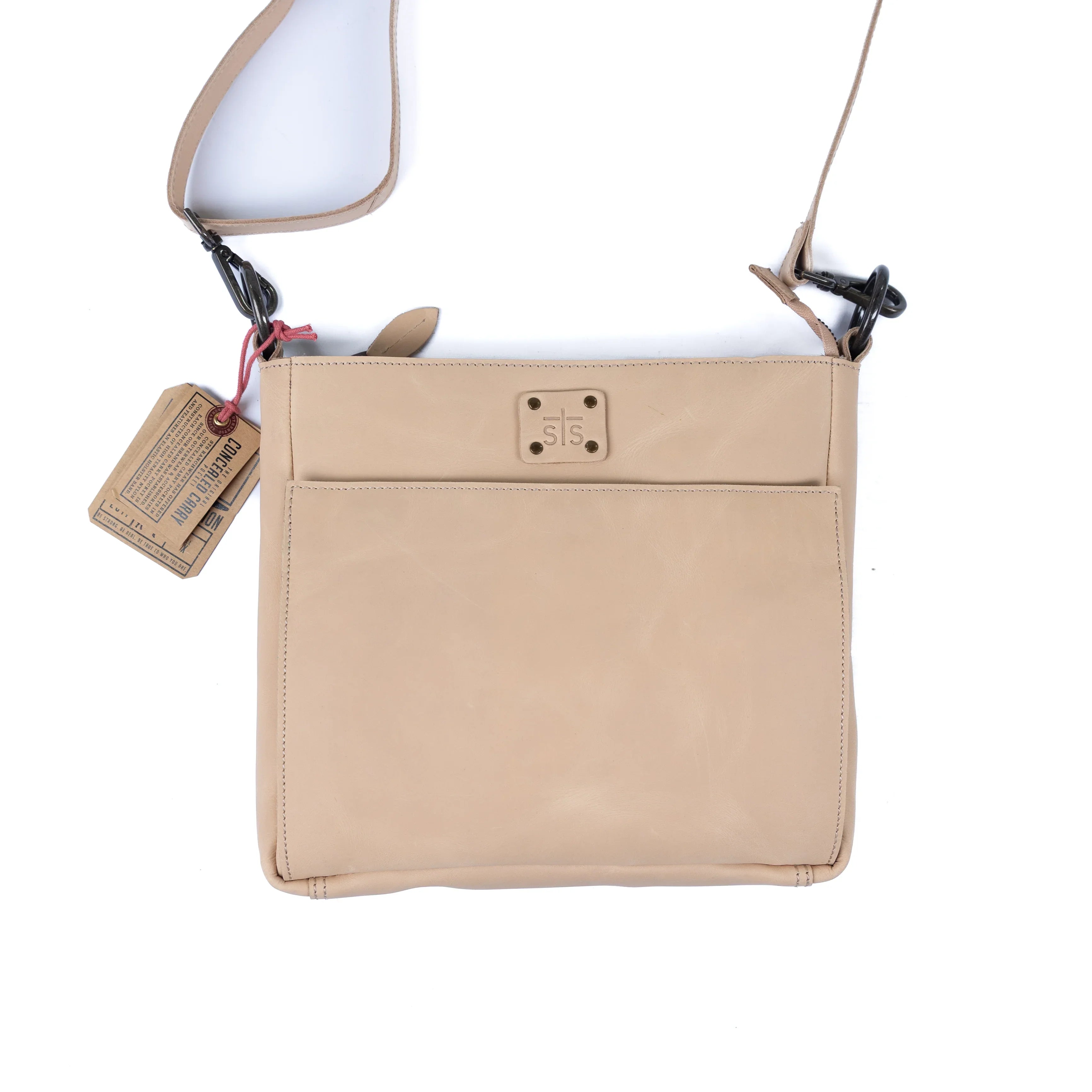 Women's STS Ranchwear Basic Bliss Buckskin Olivia Crossbody Bag STS34006