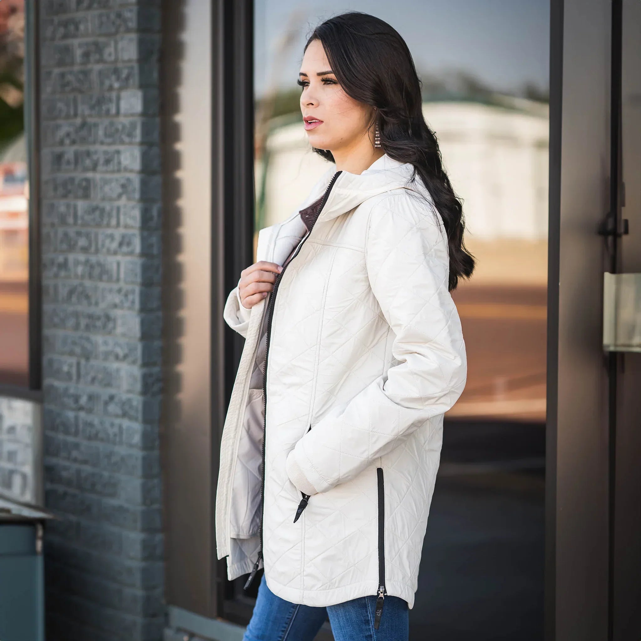Women's STS Ranchwear "Blakely" Cream Jacket STS9633