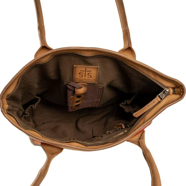 Women's STS Ranchwear Chaynee Valley Large Tote Bag STS34349