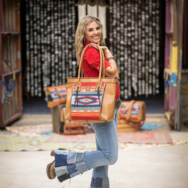 Women's STS Ranchwear Chaynee Valley Large Tote Bag STS34349