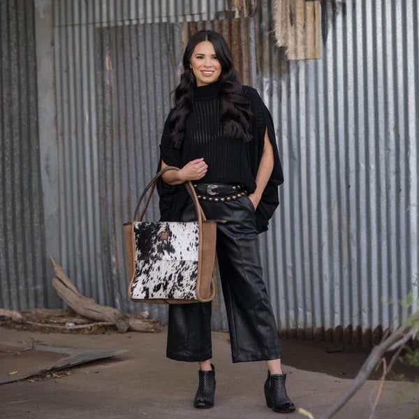 Women's STS Ranchwear Cowhide Betty Tote Bag STS33096