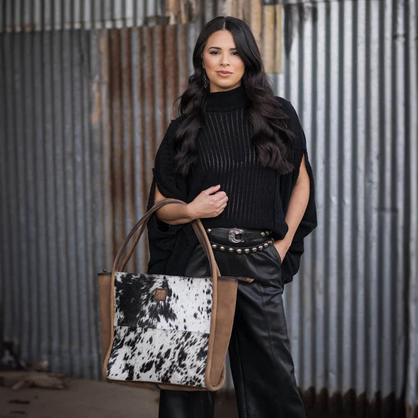 Women's STS Ranchwear Cowhide Betty Tote Bag STS33096