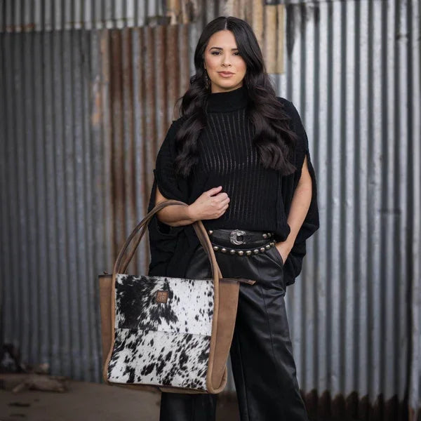 Women's STS Ranchwear Cowhide Betty Tote Bag STS33096