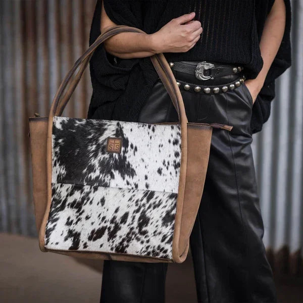 Women's STS Ranchwear Cowhide Betty Tote Bag STS33096