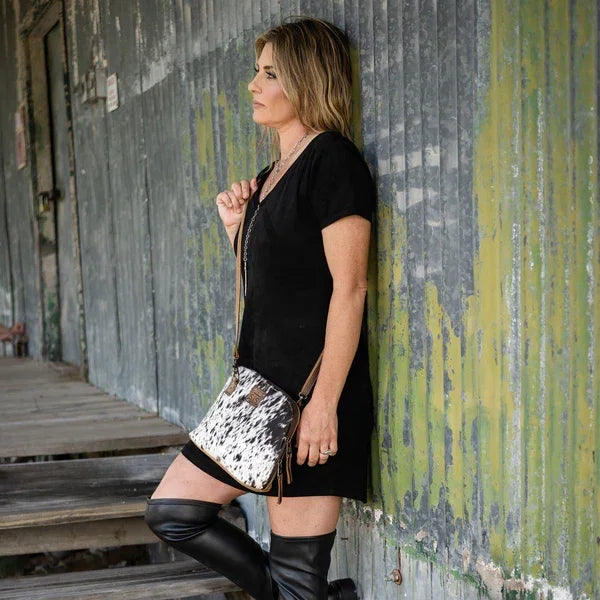 Women's STS Ranchwear Cowhide Weezy Crossbody STS34783