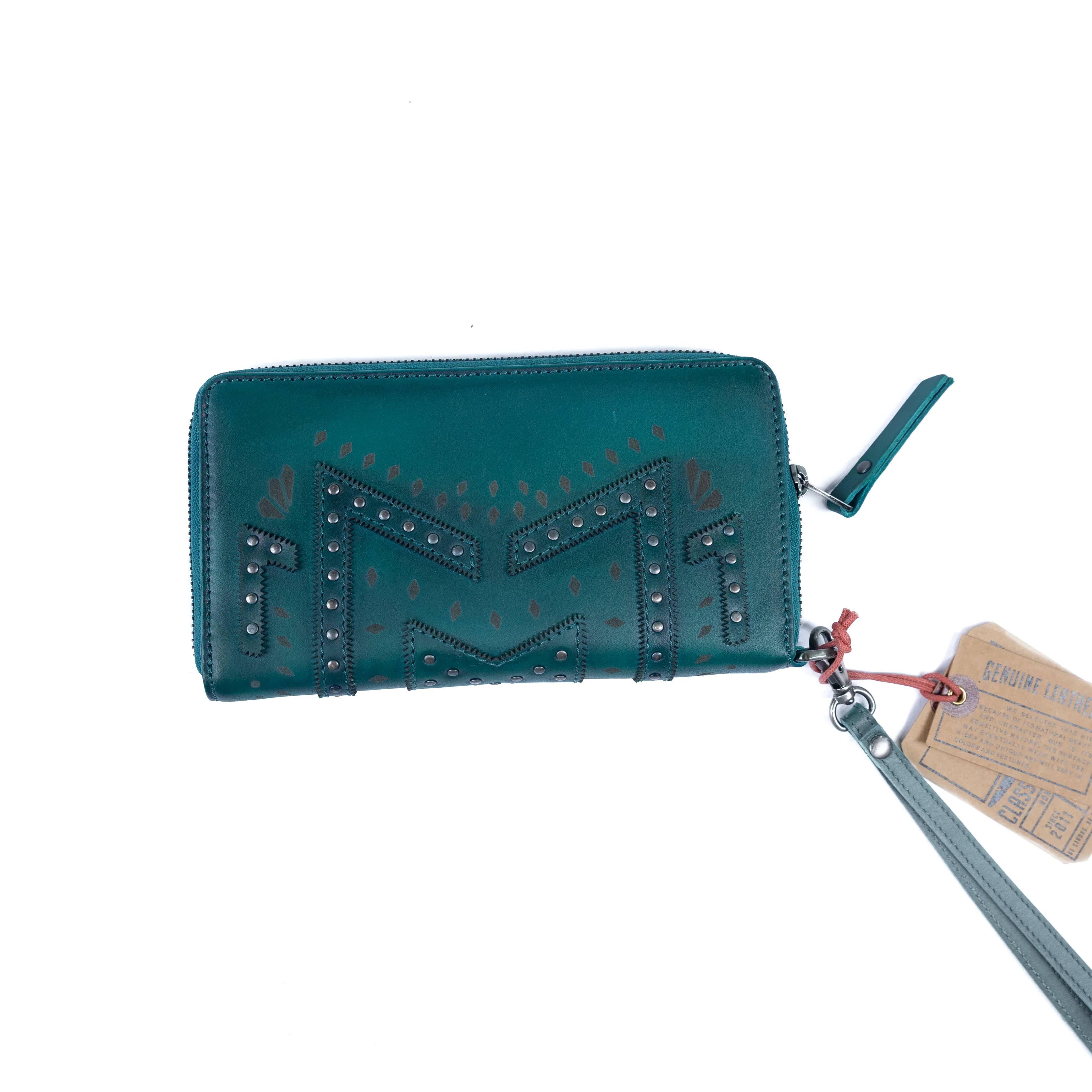 Women's STS Ranchwear Wayfarer Turquoise Juniper Bifold Wallet STS65010