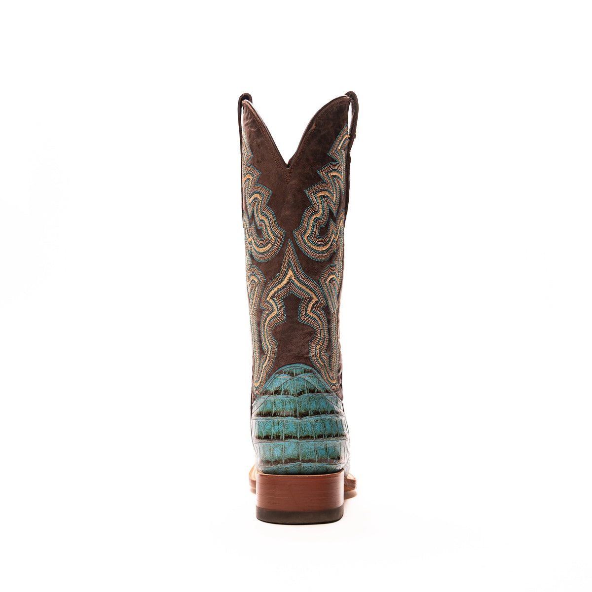 Women's Tanner Mark 12" Caiman Print Boots TML207070 - Crazy House Western Wear