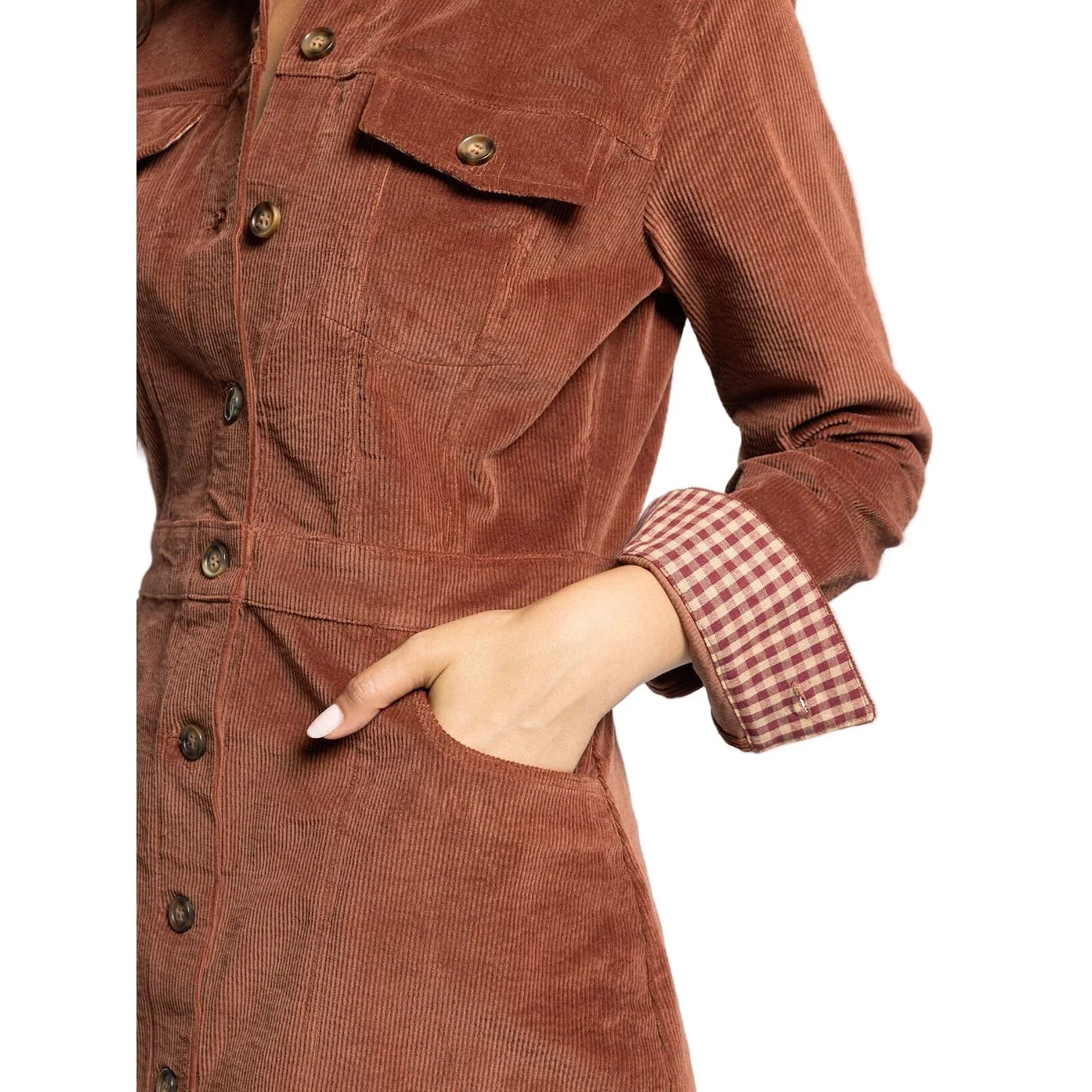 Women's Thread and Supply Gladys Dress Rustic Brown D1801PWCTS