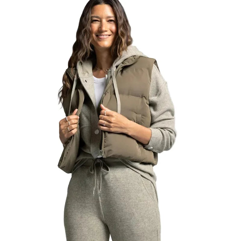 Women's Thread and Supply Issey Puffer Vest J2691PPGTS