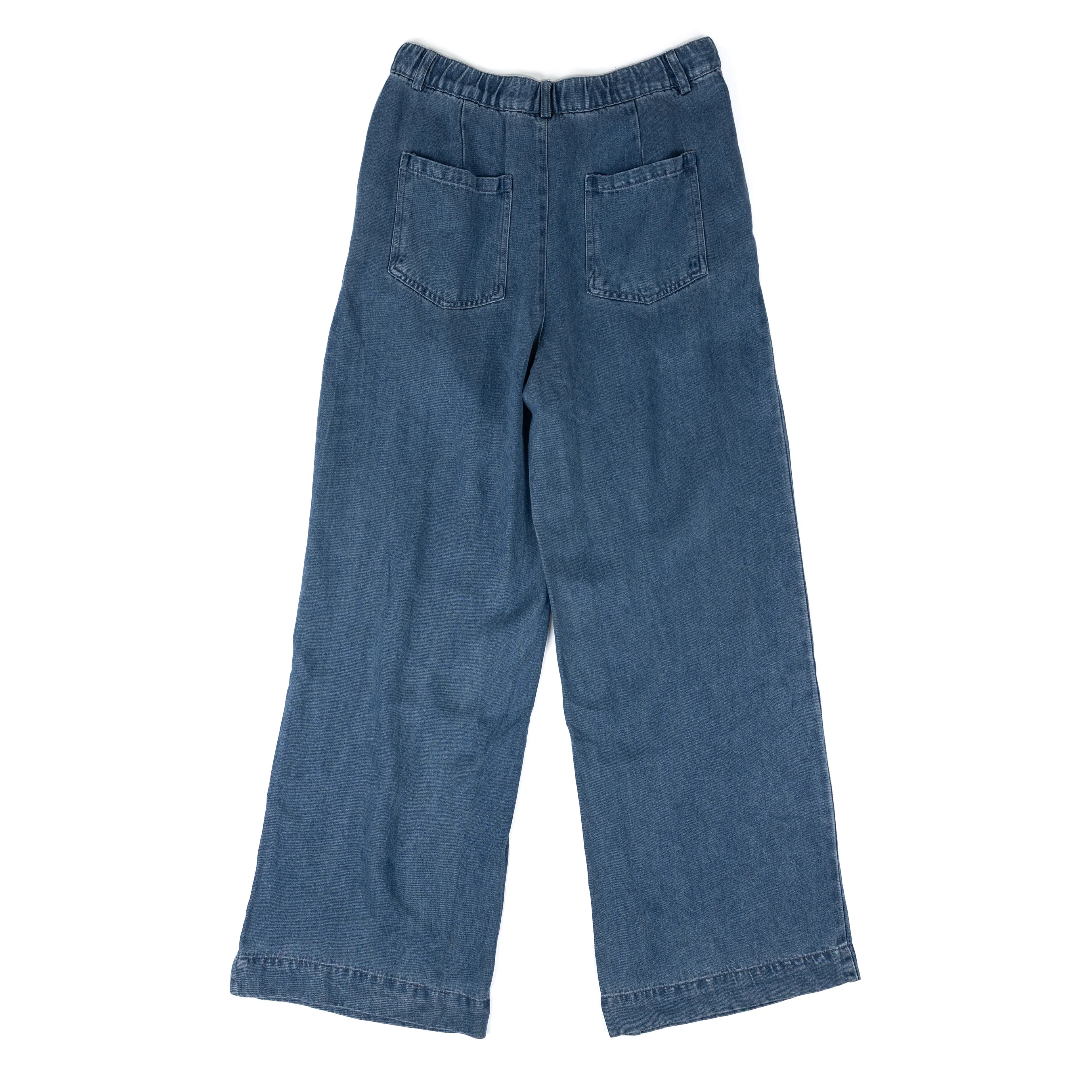 Women's Thread and Supply Maelis Denim Blue Pants B2523TLDTS