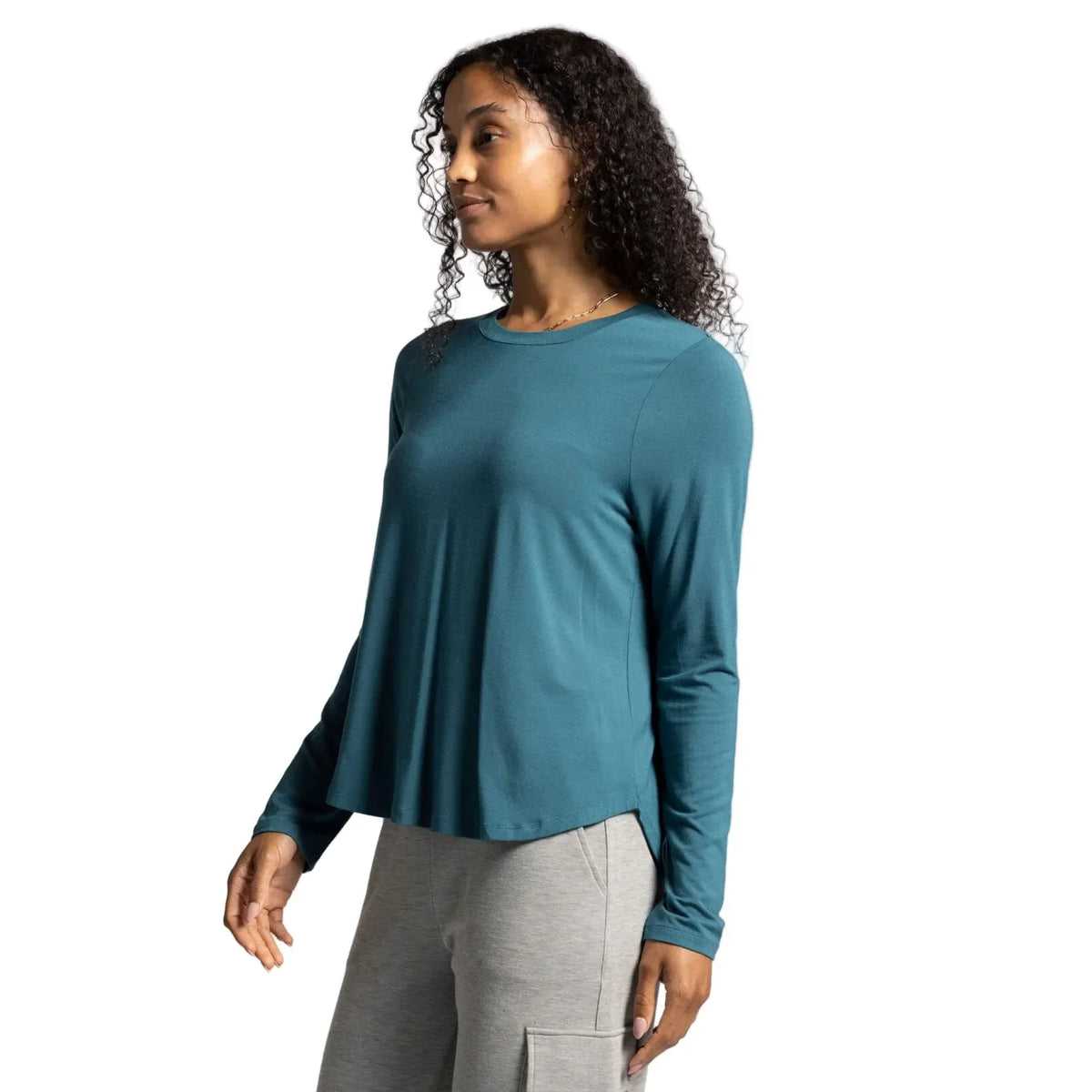 Women's Thread and Supply Stassia Long Sleeve Tee T2986LZMTS-ATBL