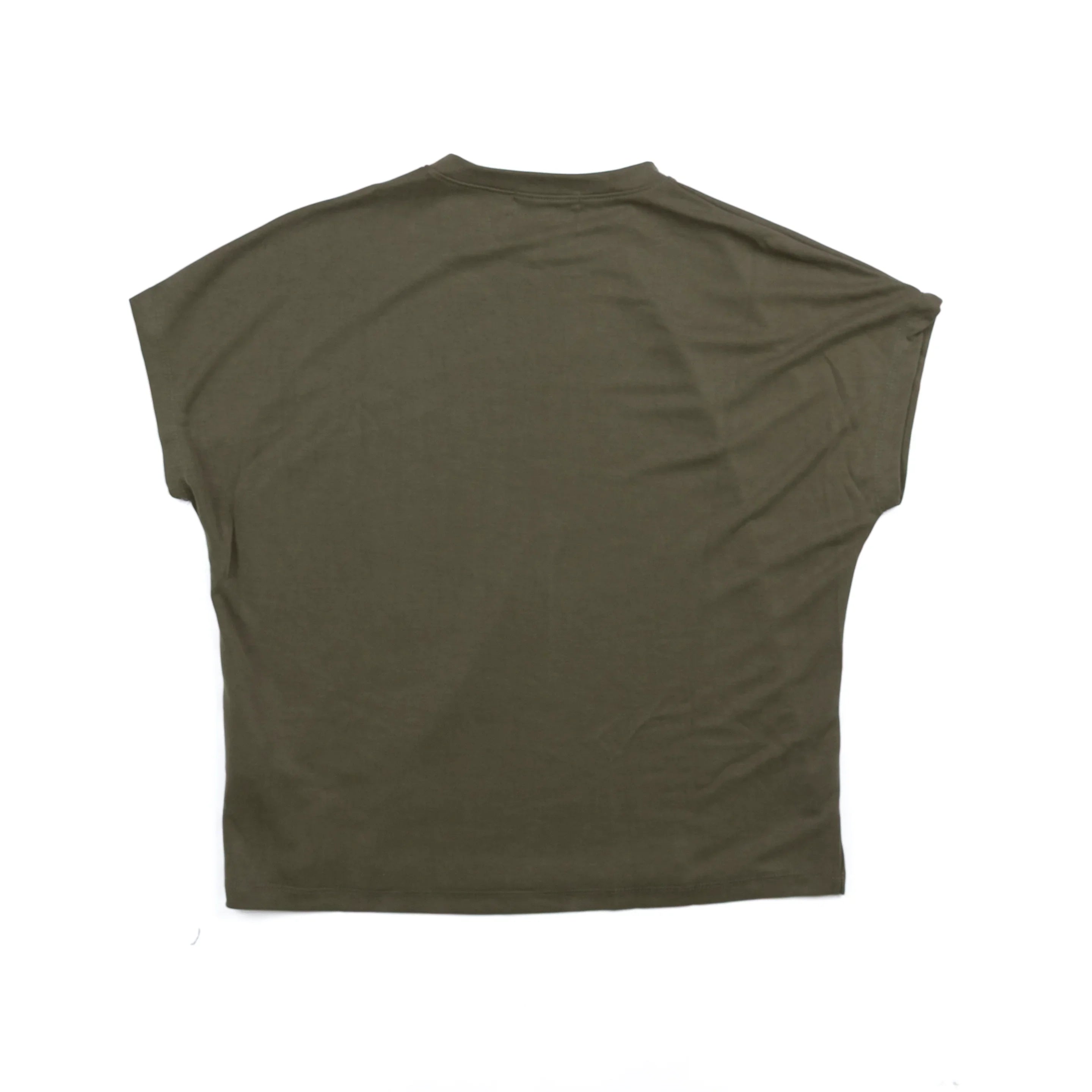 Women's Tres Bien Modal Plain Short Sleeve Top T-41178