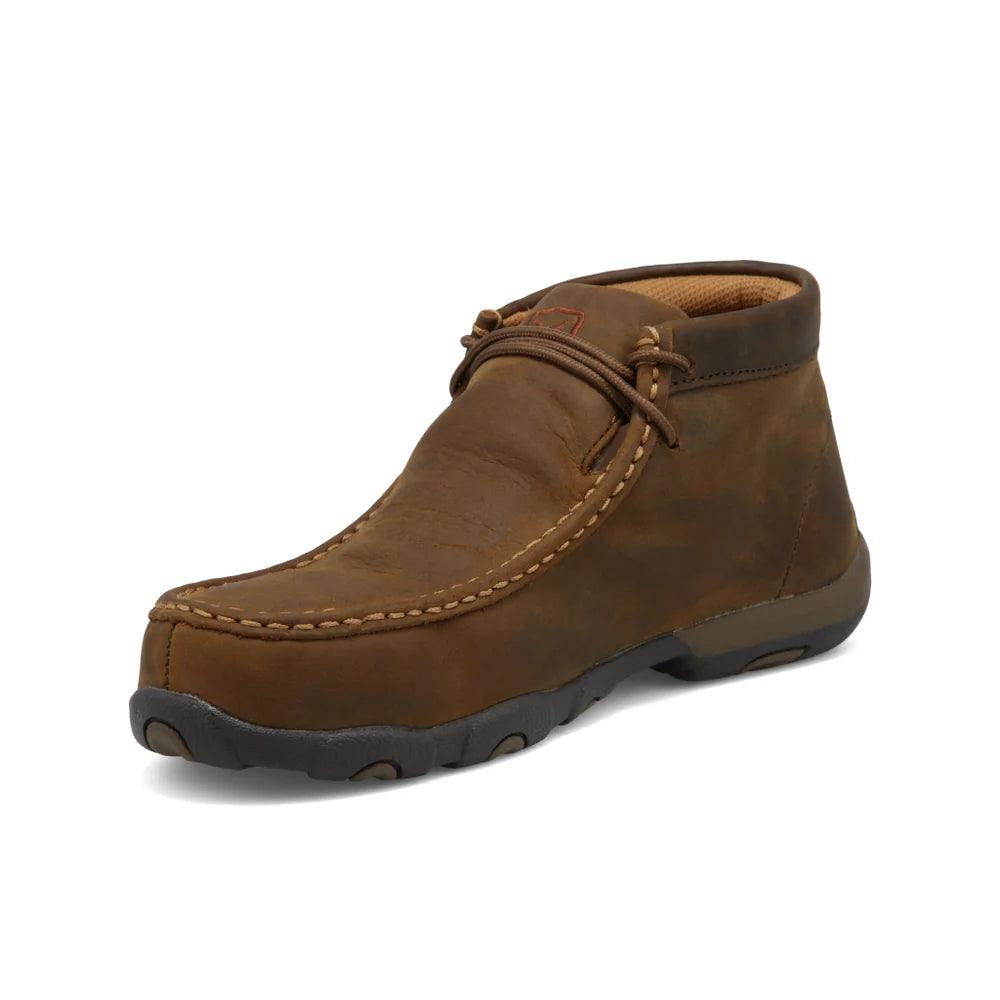 Women's Twisted X 4" Steel Toe Chukka Driving Moc WDMST01 - Crazy House Western Wear