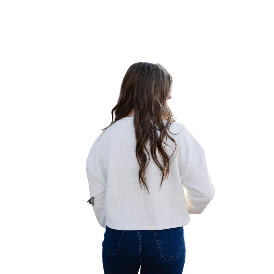 Women's TwoFly Calf Season Gray Sweater