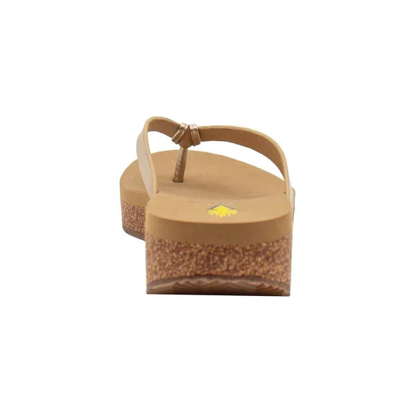 Women's Ver Volatile Gold Flip Flops PV1035-GOLD - Crazy House Western Wear