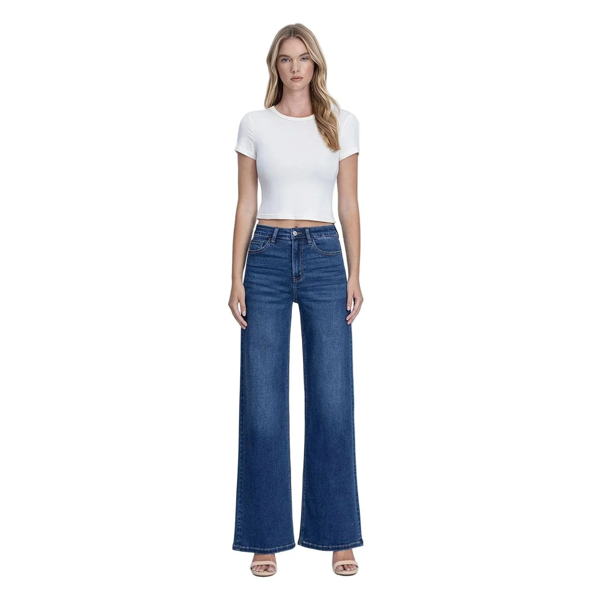 Women's Vervet Super High Rise Super Soft Wide Leg Jeans V3803