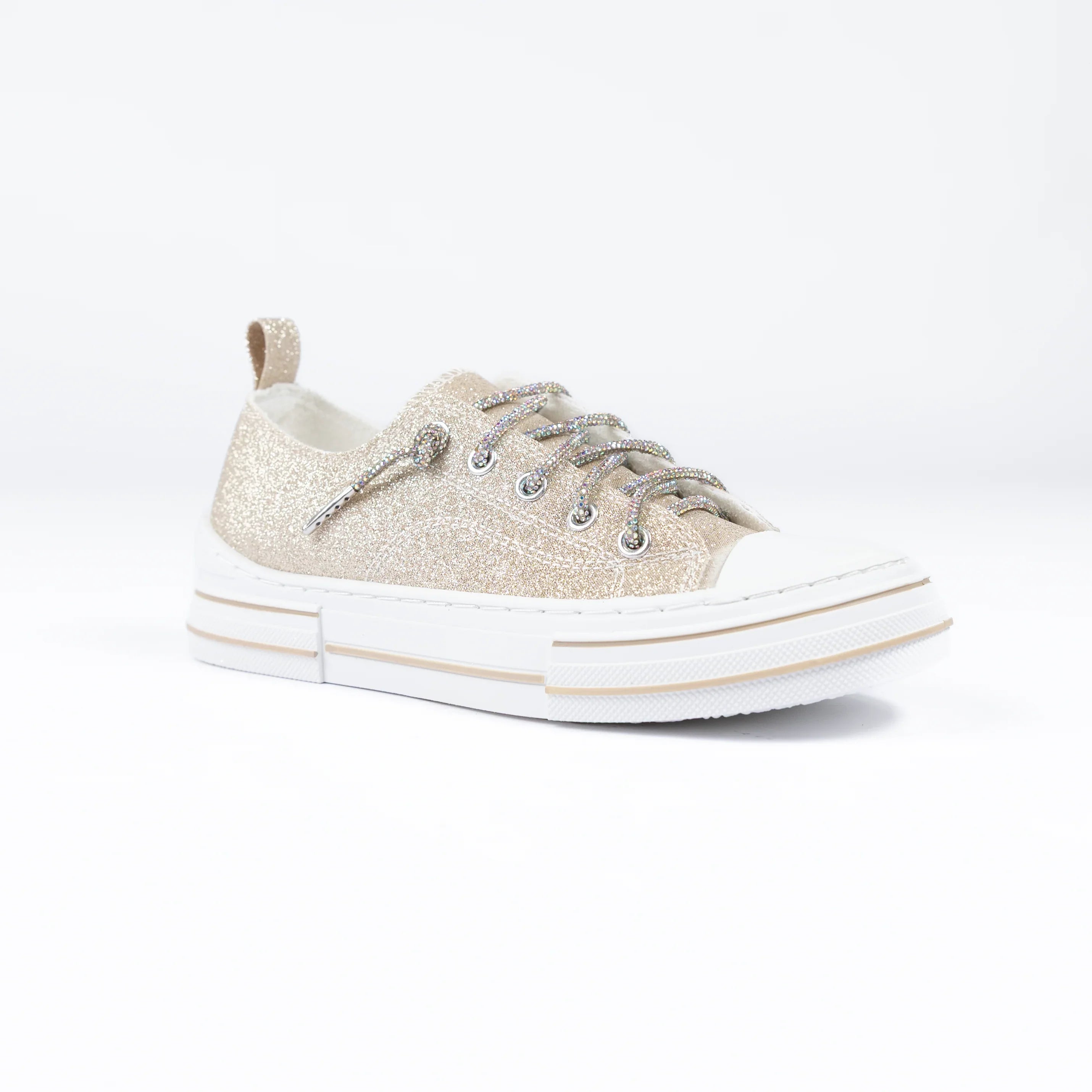 Women's Very G Gold Aman Glitter 2 Casual Sneakers