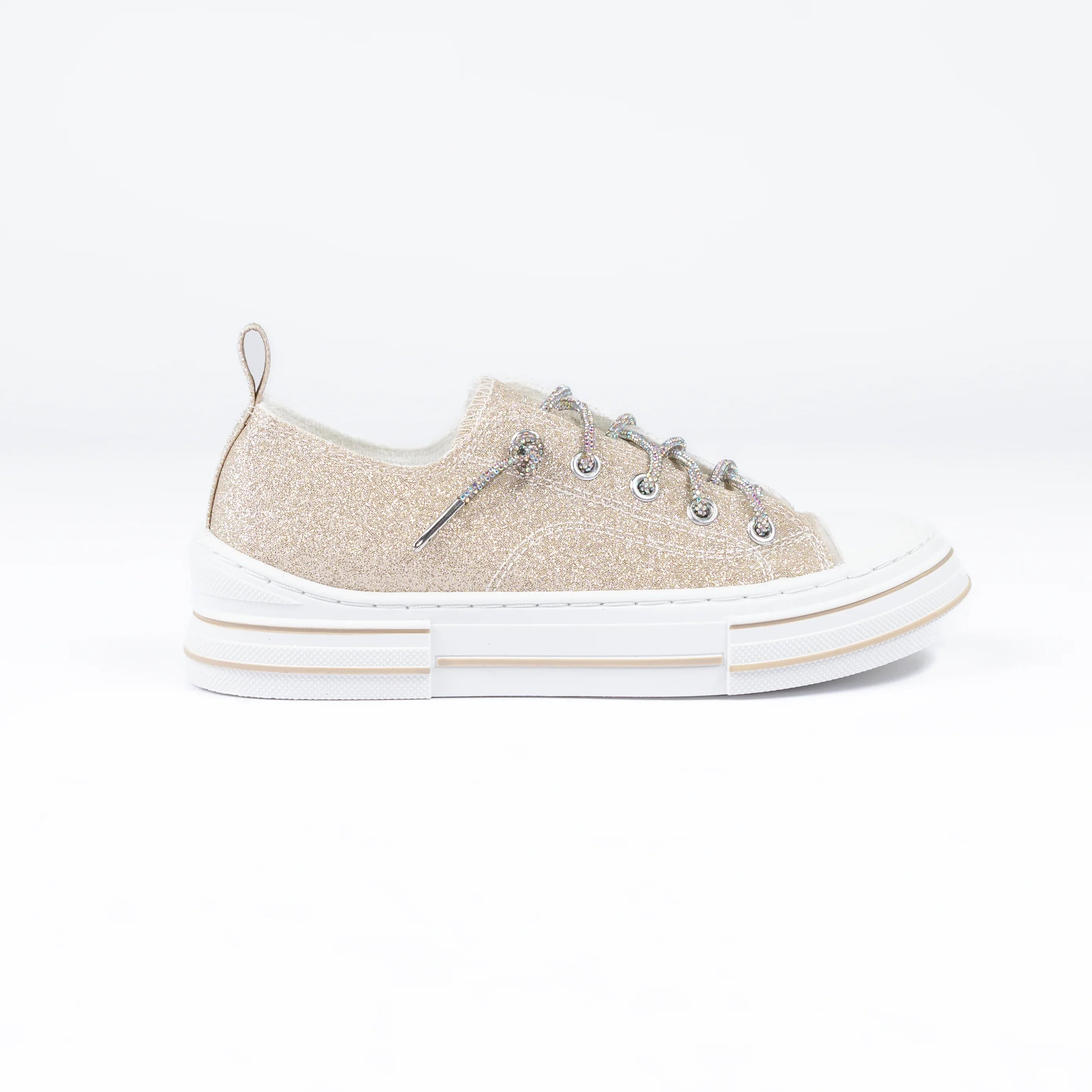 Women's Very G Gold Aman Glitter 2 Casual Sneakers