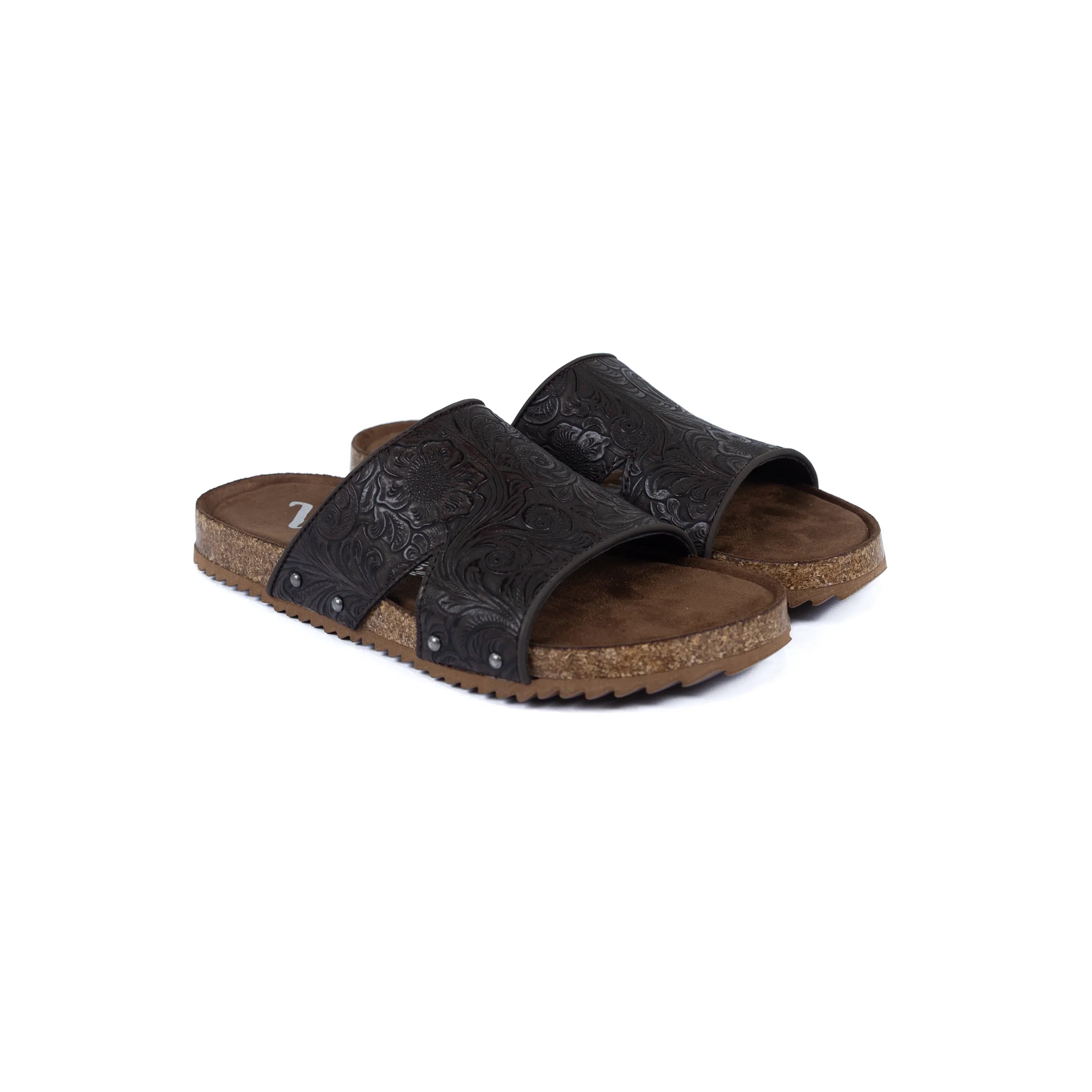 Women's Very G Jordyn Chocolate Open Toe Sandals VGSA0419-201