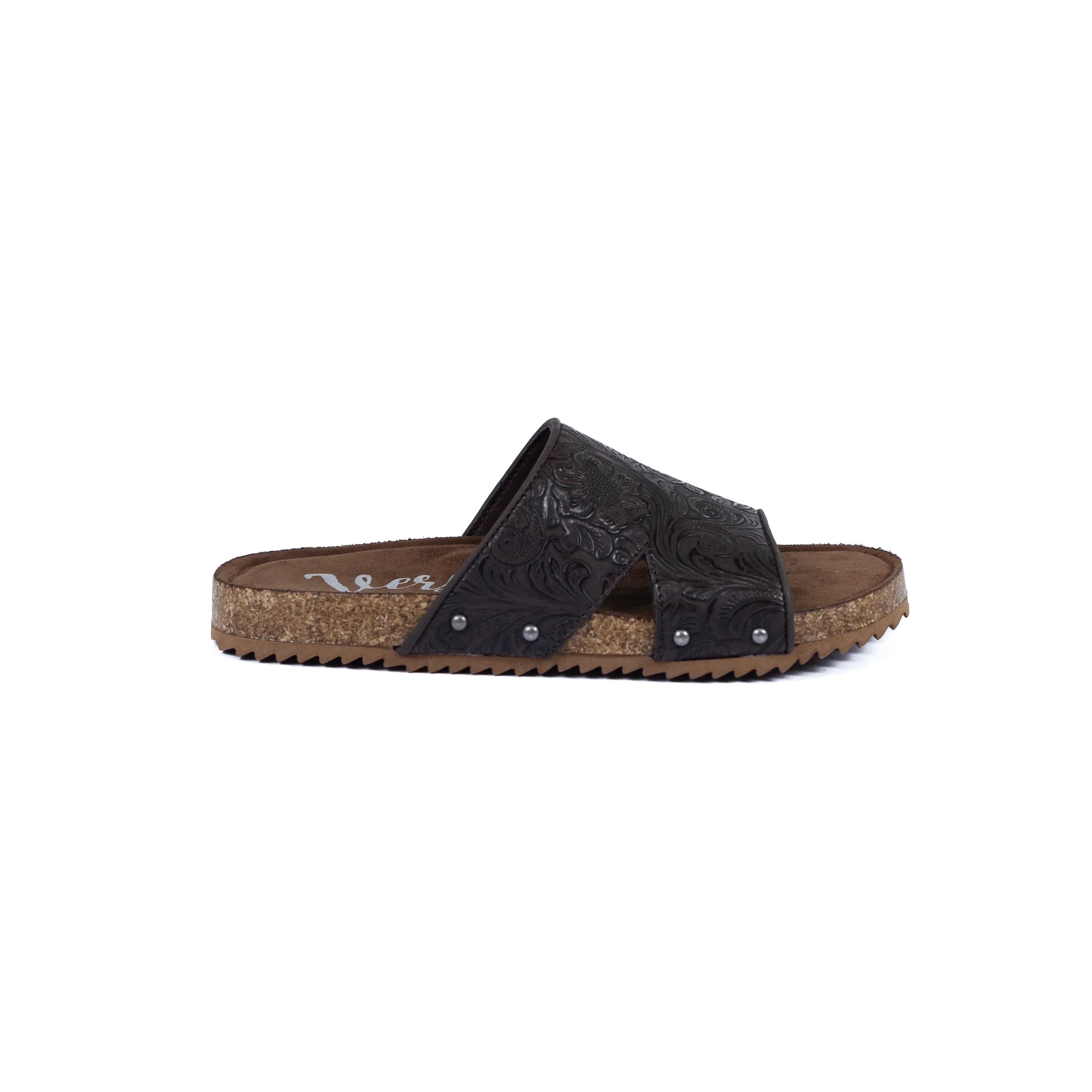 Women's Very G Jordyn Chocolate Open Toe Sandals VGSA0419-201