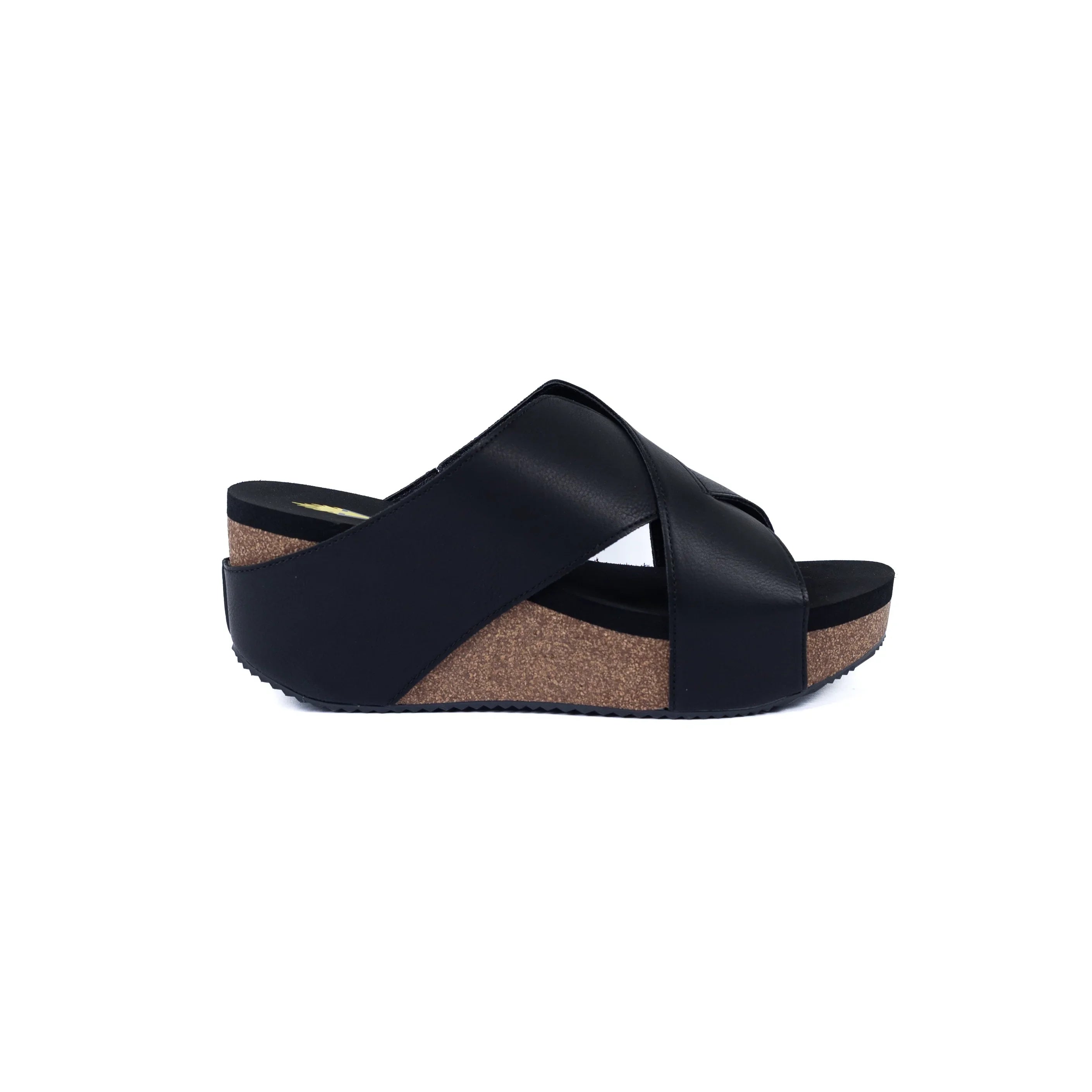 Women's Very Volatile Black Wedge Heels PV1009-BLACK