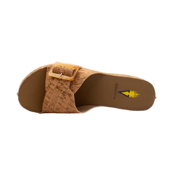 Women's Very Volatile Cork Sandals PV1031-CORK - Crazy House Western Wear