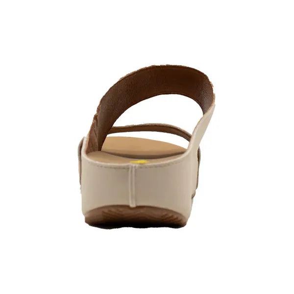 Women's Very Volatile Gold and Ivory Sandal PV1003-IVORY - Crazy House Western Wear