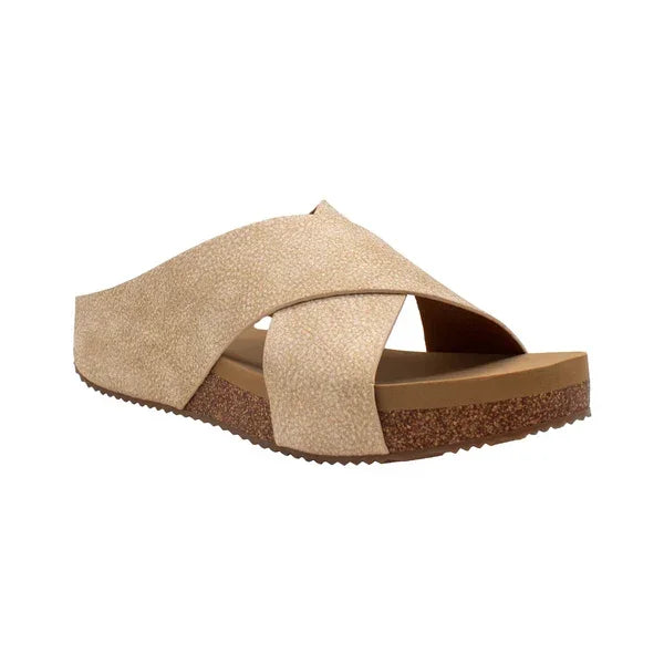 Women's Very Volatile Gold Sandals PV109-GOLD - Crazy House Western Wear