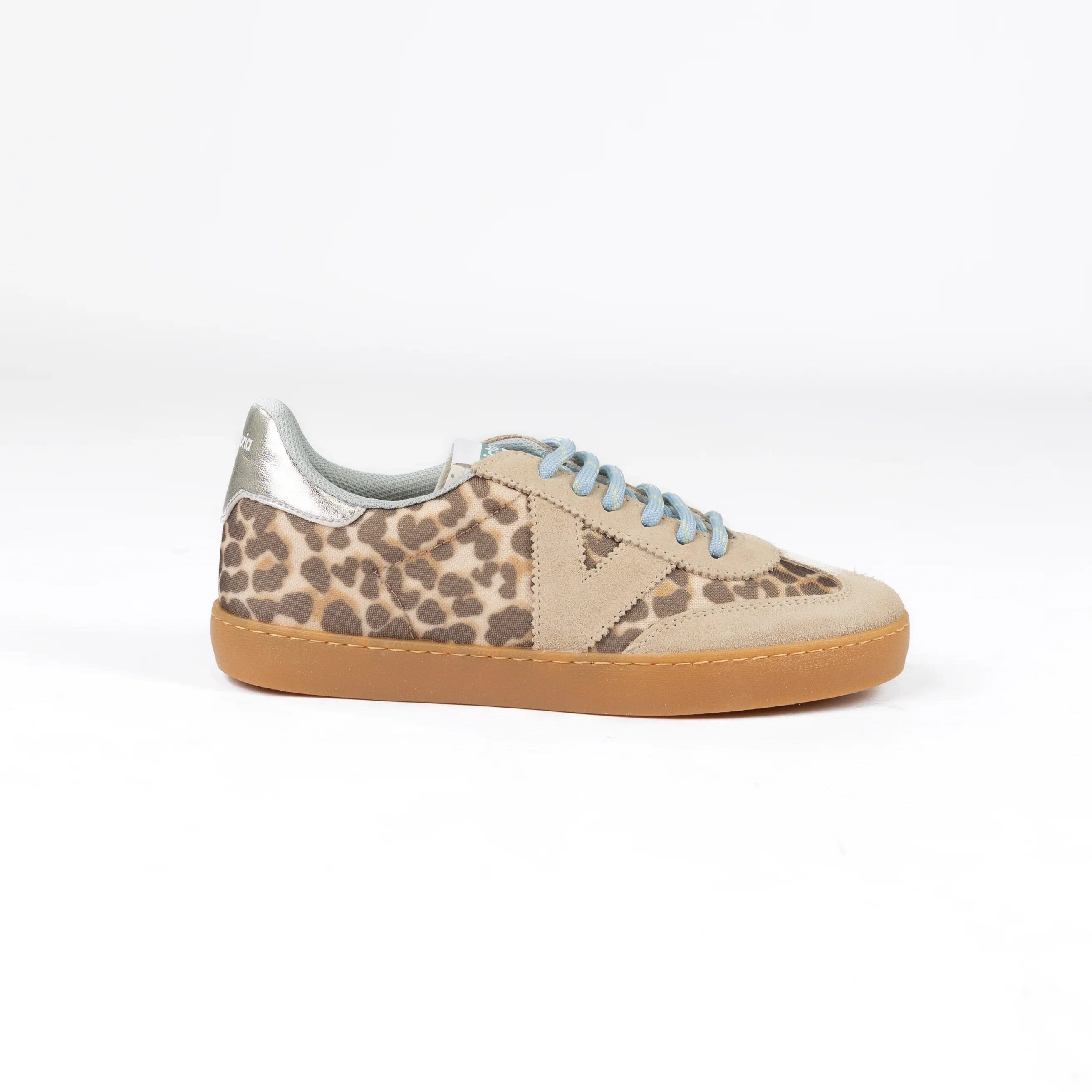 Women's Victoria Beige Cheetah Print Shoes 126236-BEIGE