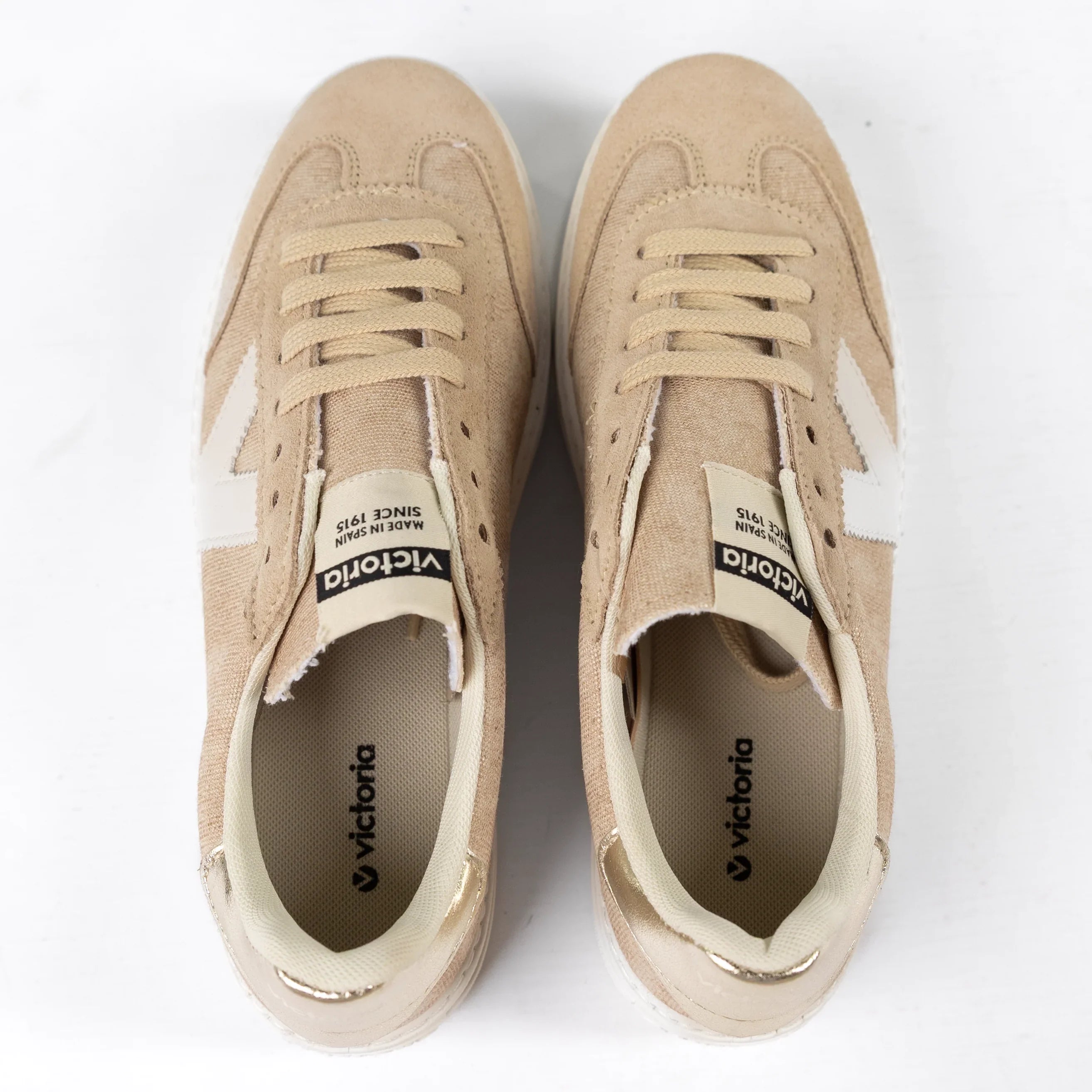 Women's Victoria Tan Plantino Thick Platform Casual Shoes 092181-PLANTINO