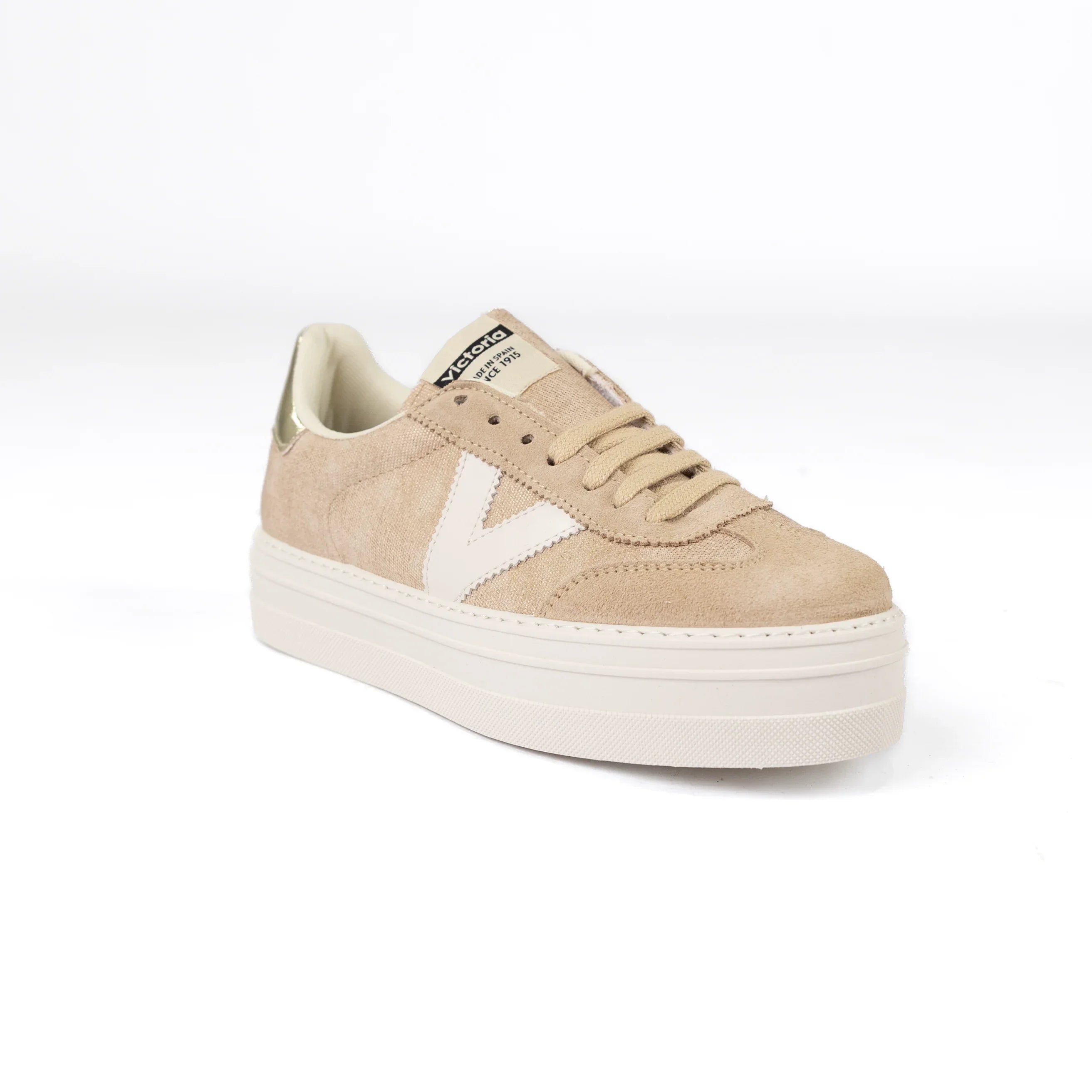 Women's Victoria Tan Plantino Thick Platform Casual Shoes 092181-PLANTINO