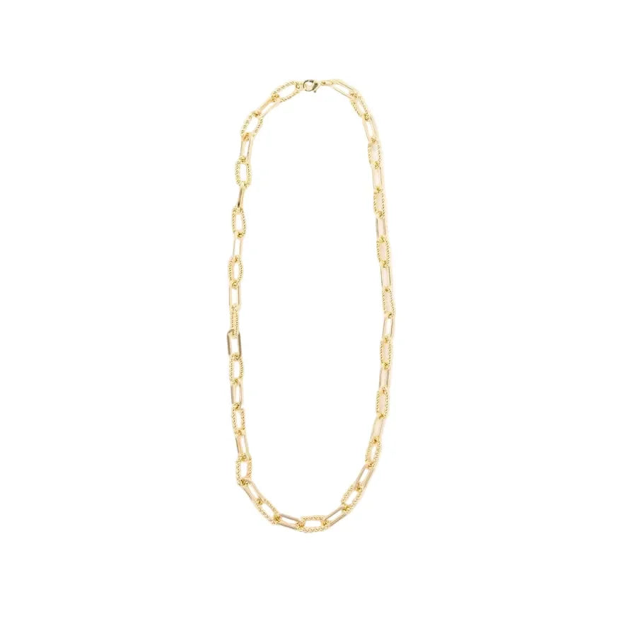 Women's West & Co 18K Gold Plated 20" Rope Link Chain WC-N01G-20