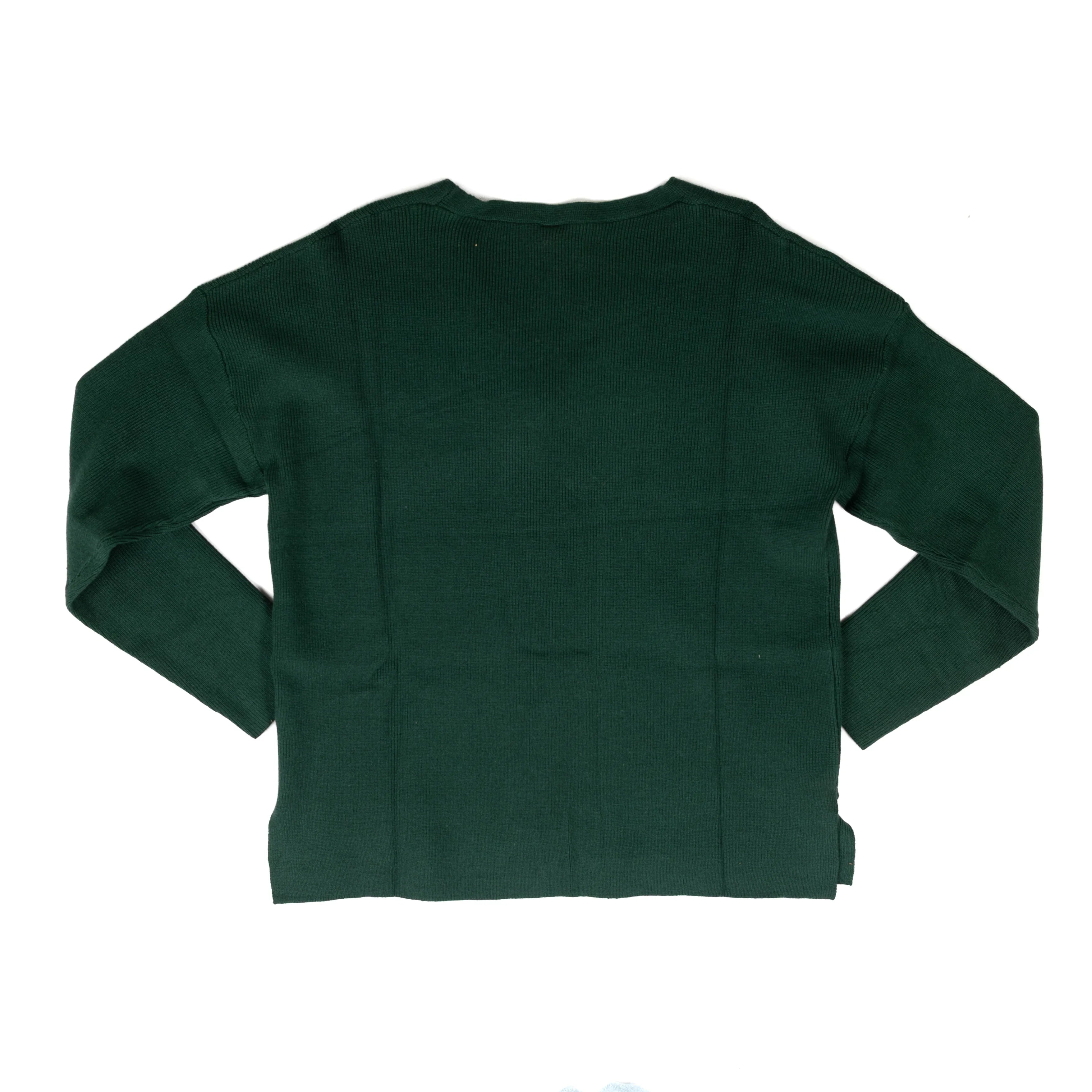 Women's Wishlist Dark Green Long Sleeve Sweater WL25-11145
