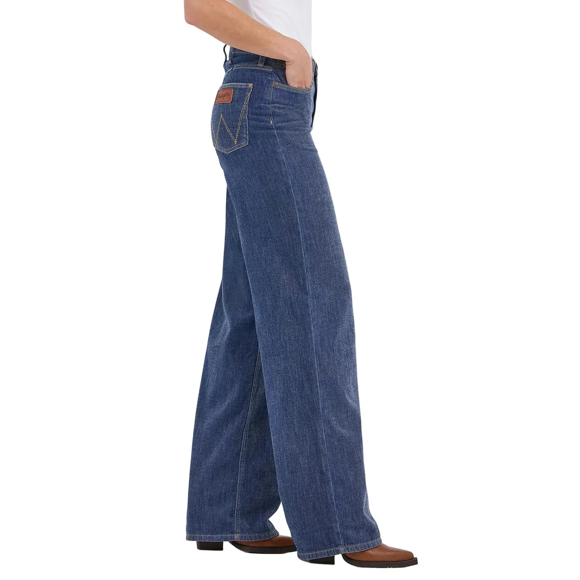 Women's Wrangler Retro Bailey High Rise Airy Wide Leg Jeans 112371956