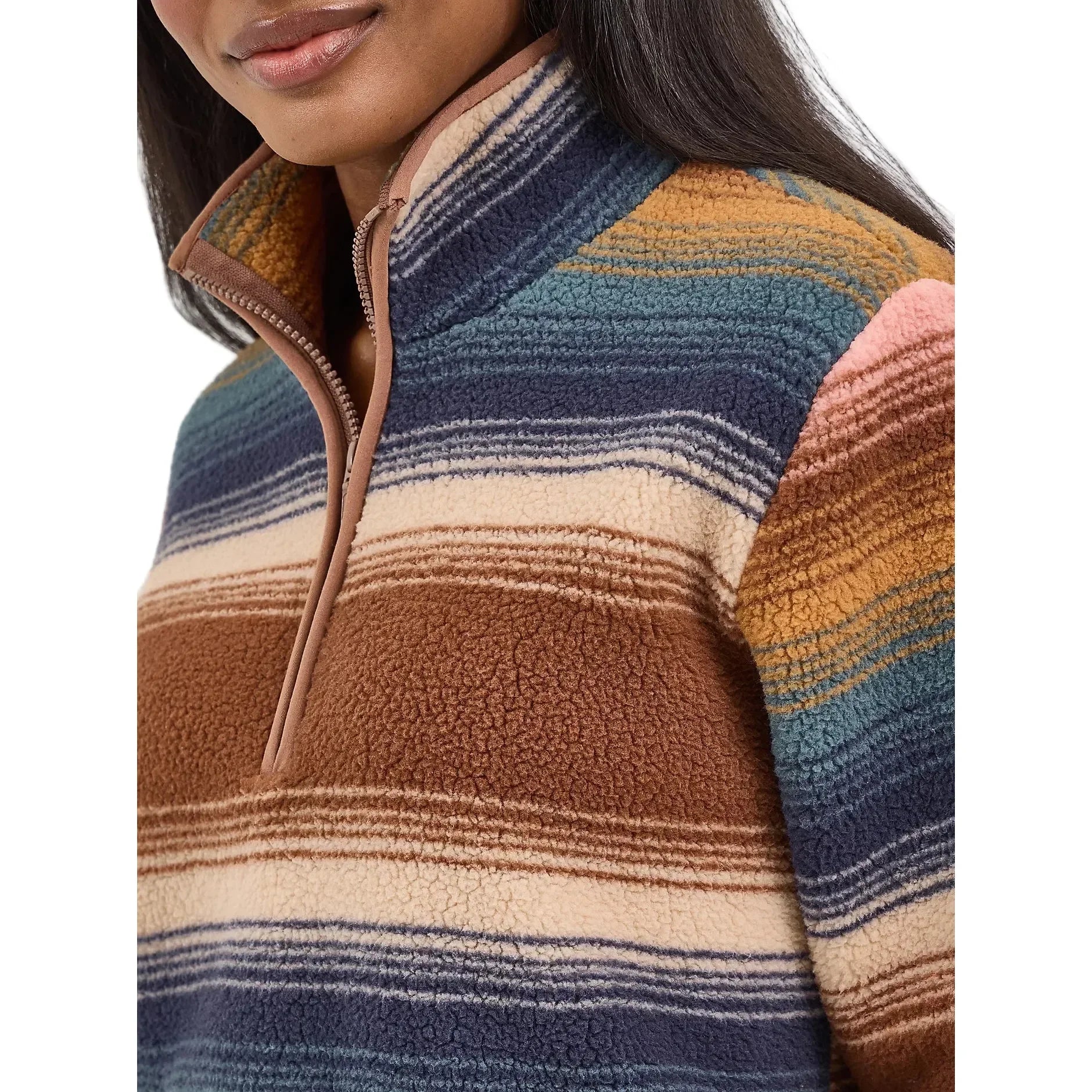 Women's Wrangler Retro® Quarter-Zip Sherpa Pullover 112367282