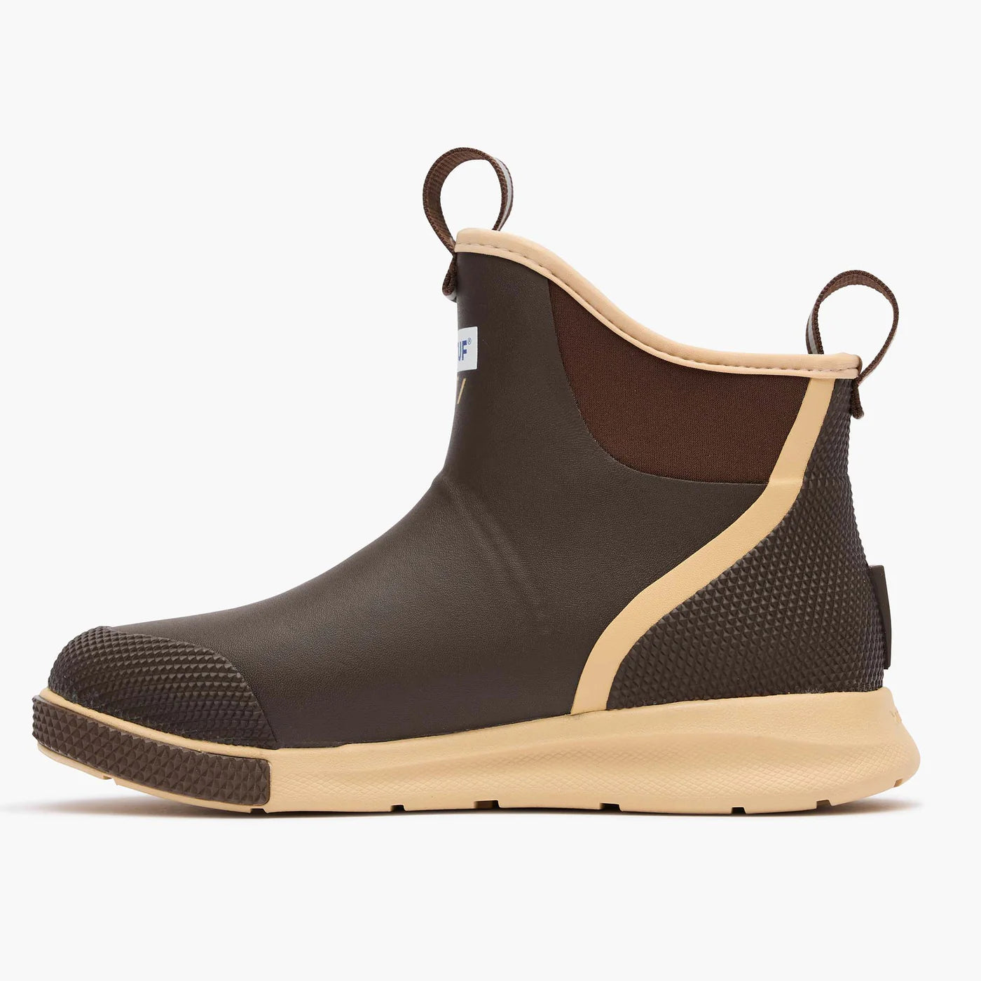 Women's XTRATUF Brown Ankle Deck Boot Sport XADSW901