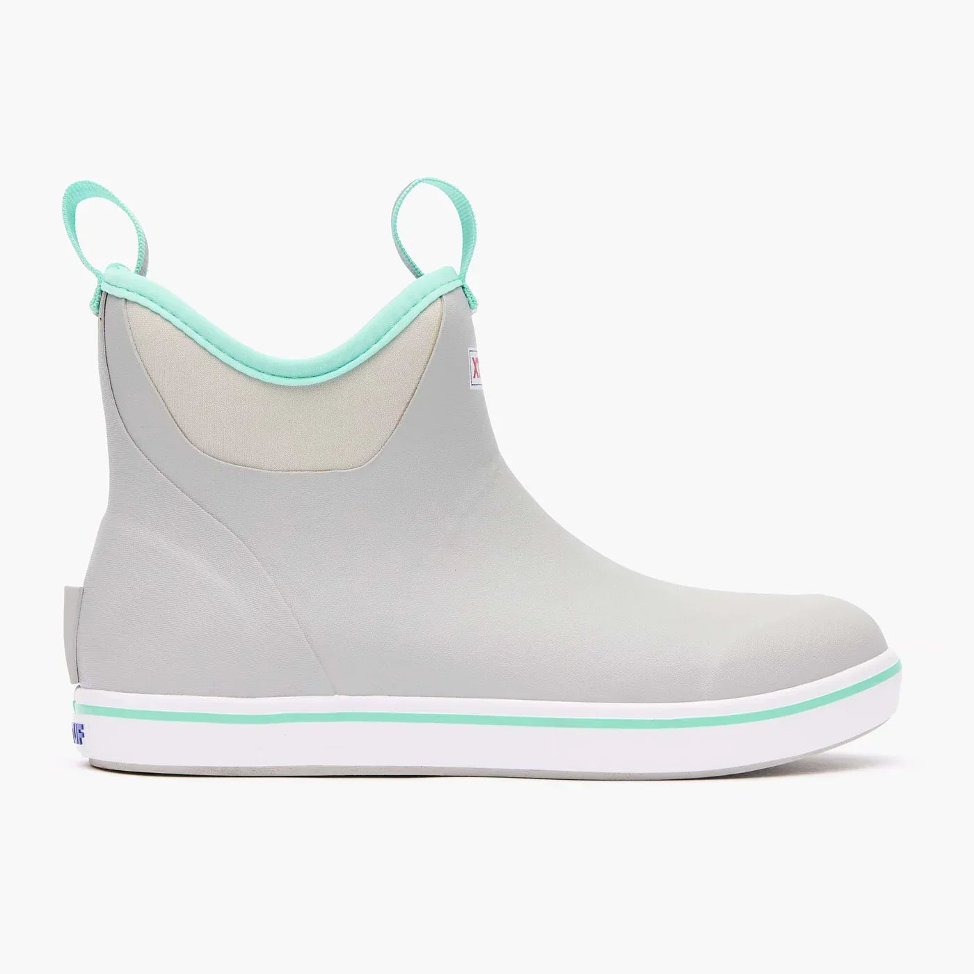 Women's XTRATUF Gray Ankle Deck Boot XWAB102-GRY