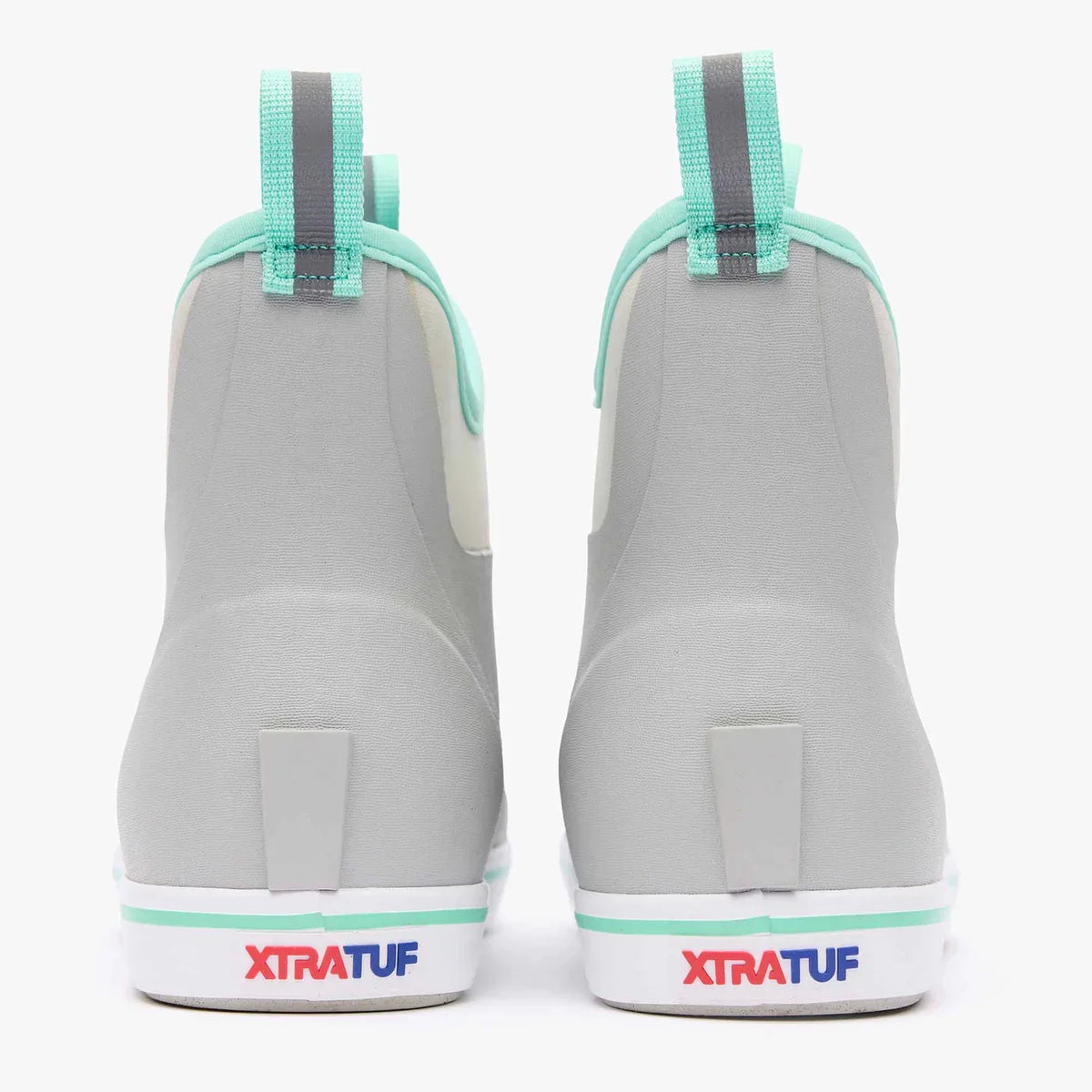 Women's XTRATUF Gray Ankle Deck Boot XWAB102-GRY
