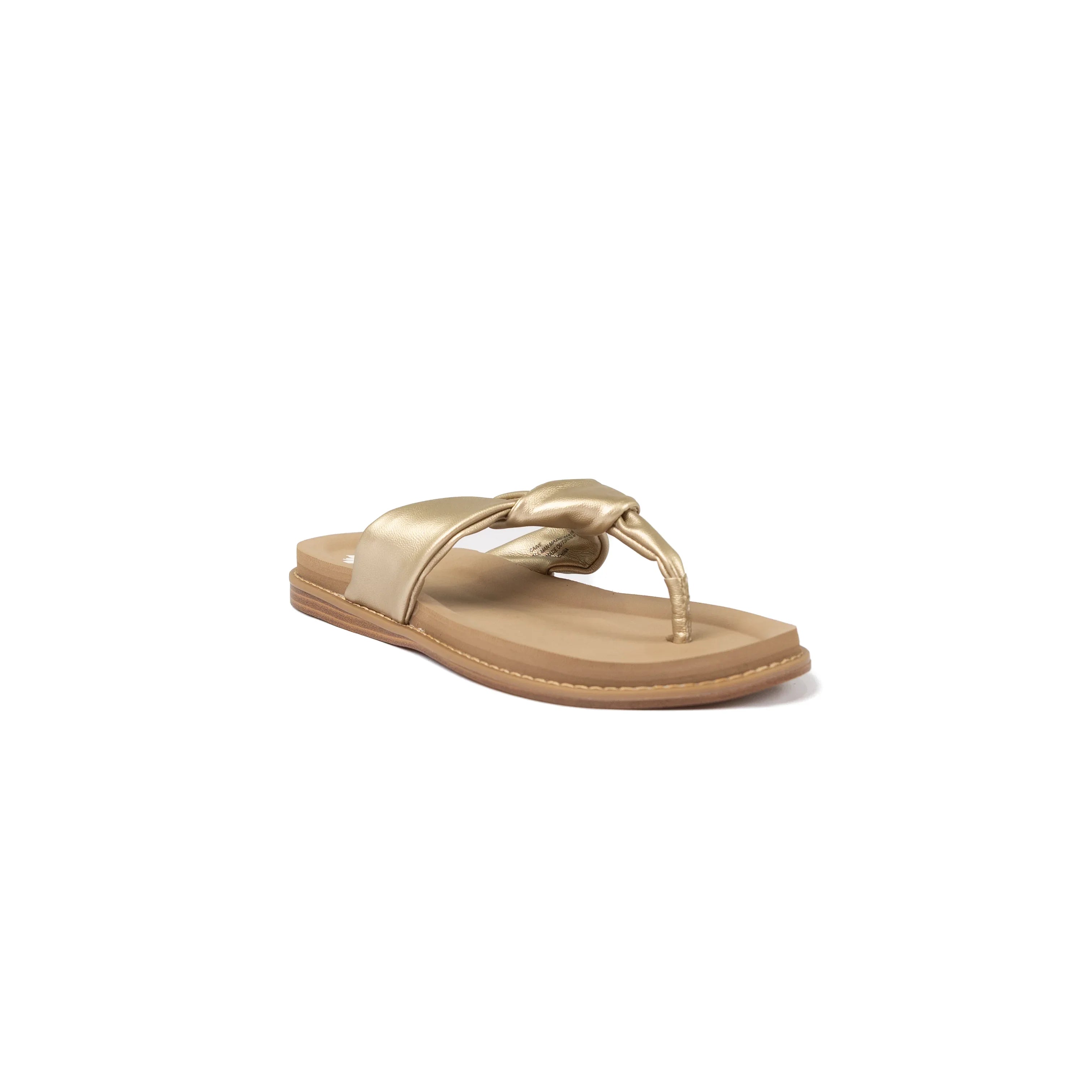 Women's Yellow Box Caine Platino Flip Flops 66283-CAINE