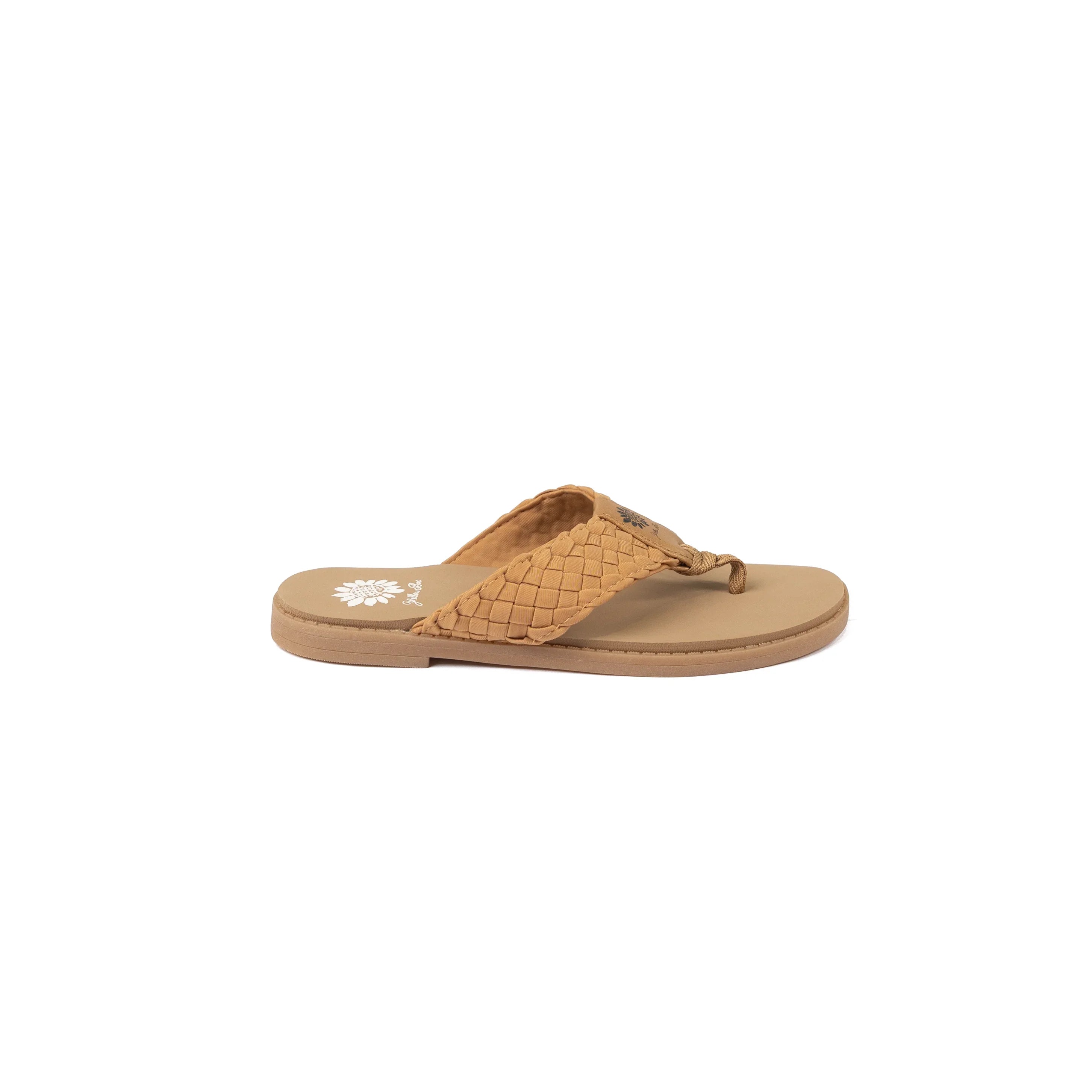 Women's Yellow Box Irving Almond Flip Flops 66082-IRVING