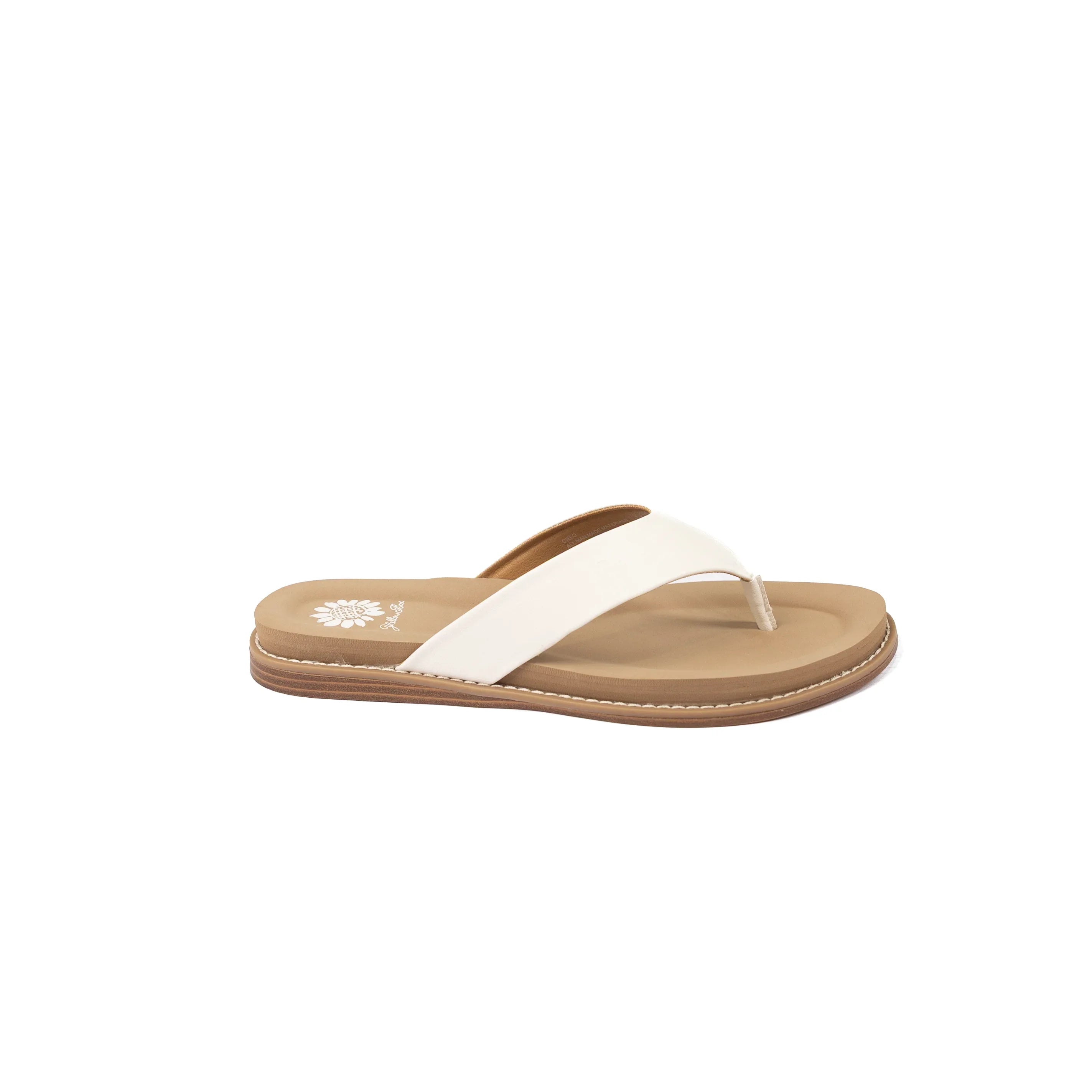 Women's Yellow Box Pink Multi Fahad Flip Flops 65790-FAHAD