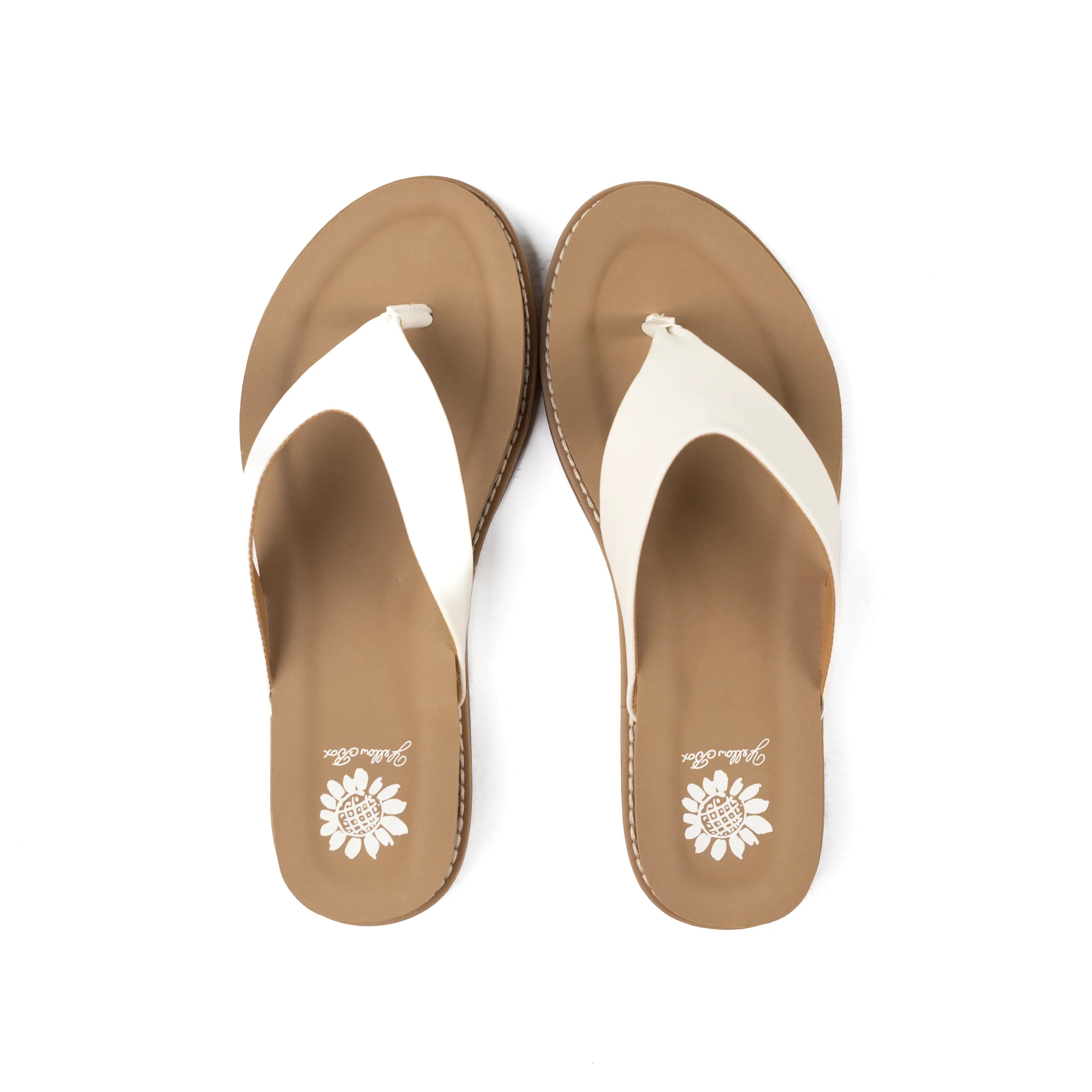 Women's Yellow Box Pink Multi Fahad Flip Flops 65790-FAHAD