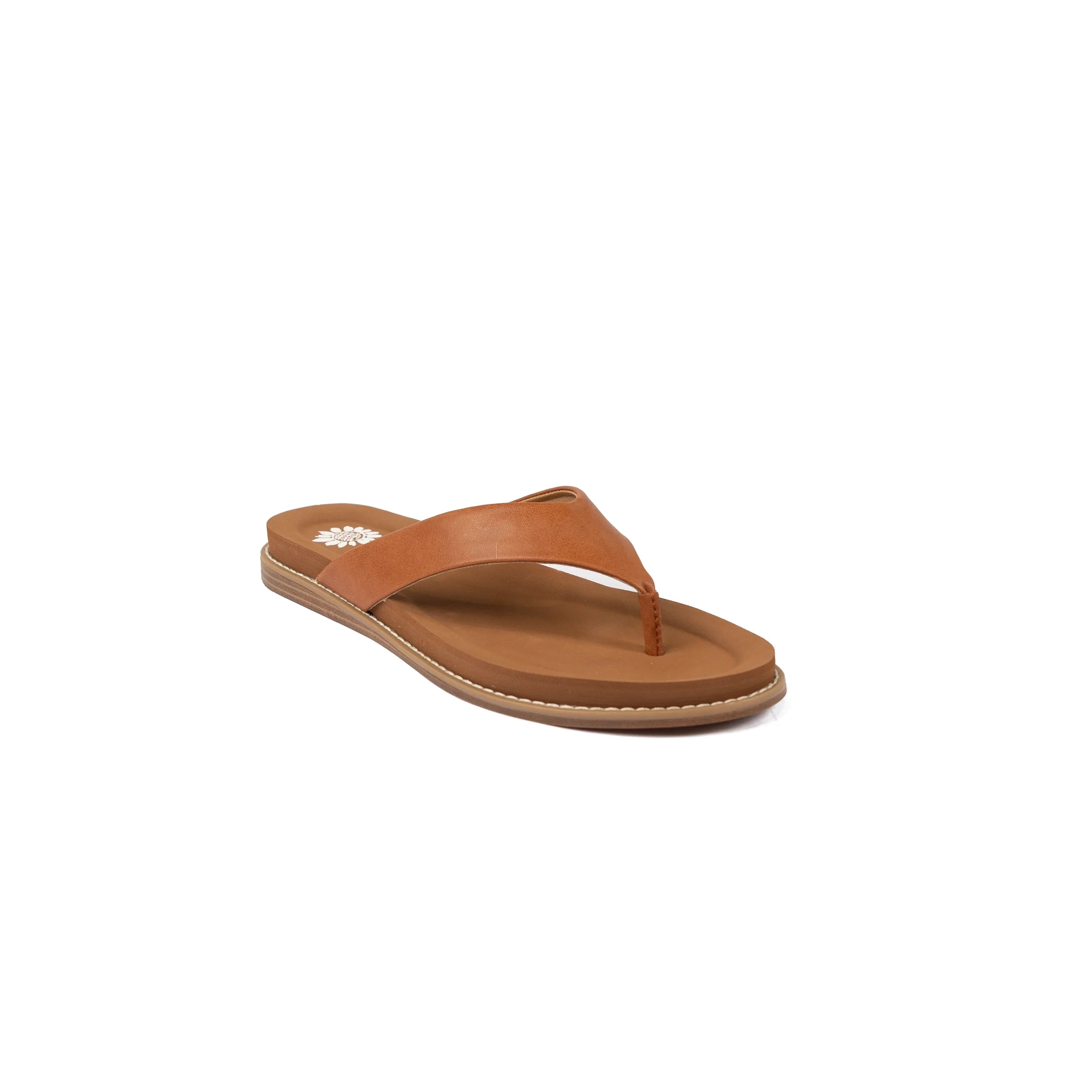Women's Yellow Box Tan Cielo Flip Flops 66064-CIELO