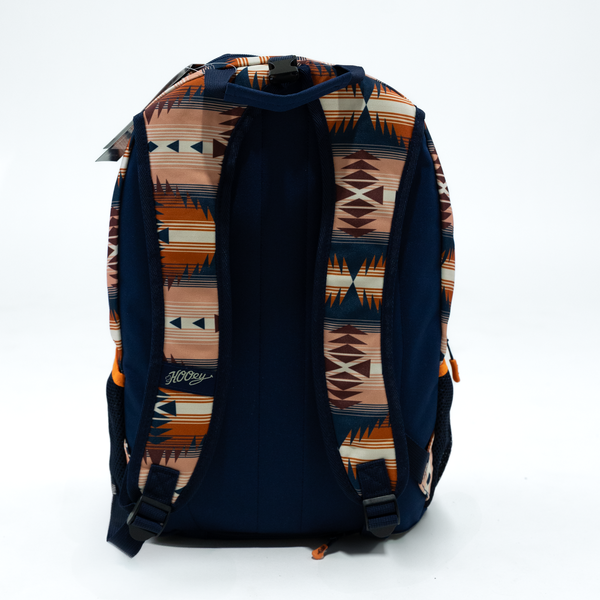 Boy's Hooey Navy and Multicolor Aztec Backpack BP062NVAZ - Crazy House Western Wear