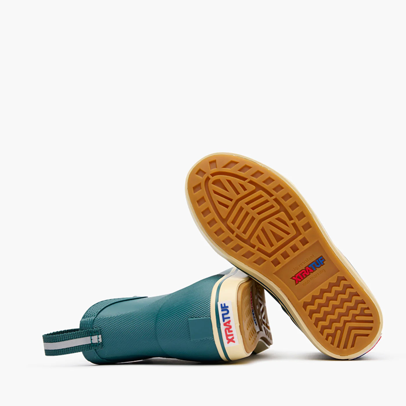 Kid's XTRATUF Transformative Teal Ankle Deck Boots XKAB300