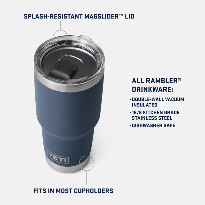 Yeti 30OZ Red Tumbler YRAMT30MS-RR