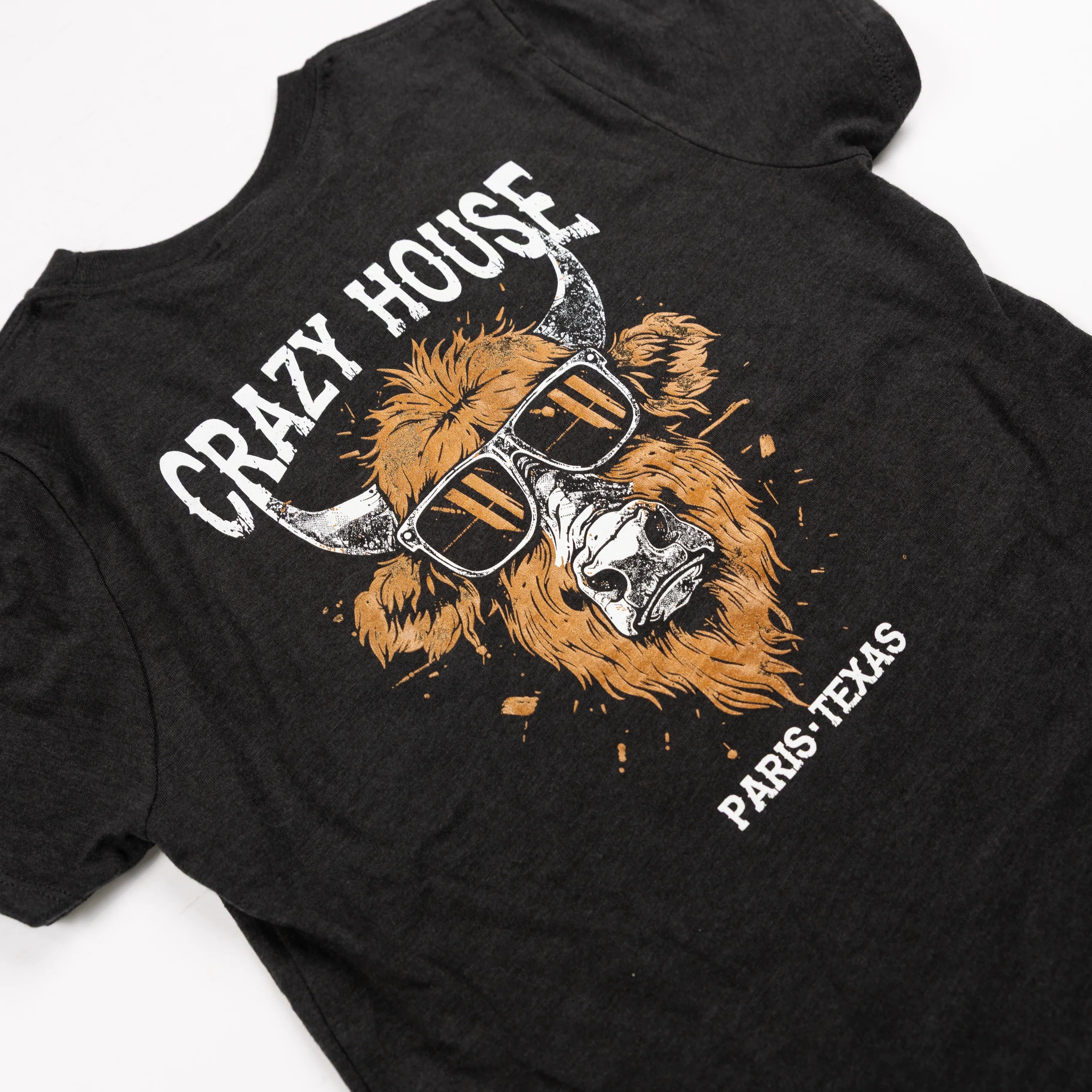 Youth Crazy House Black "Cool Bull" T-shirt